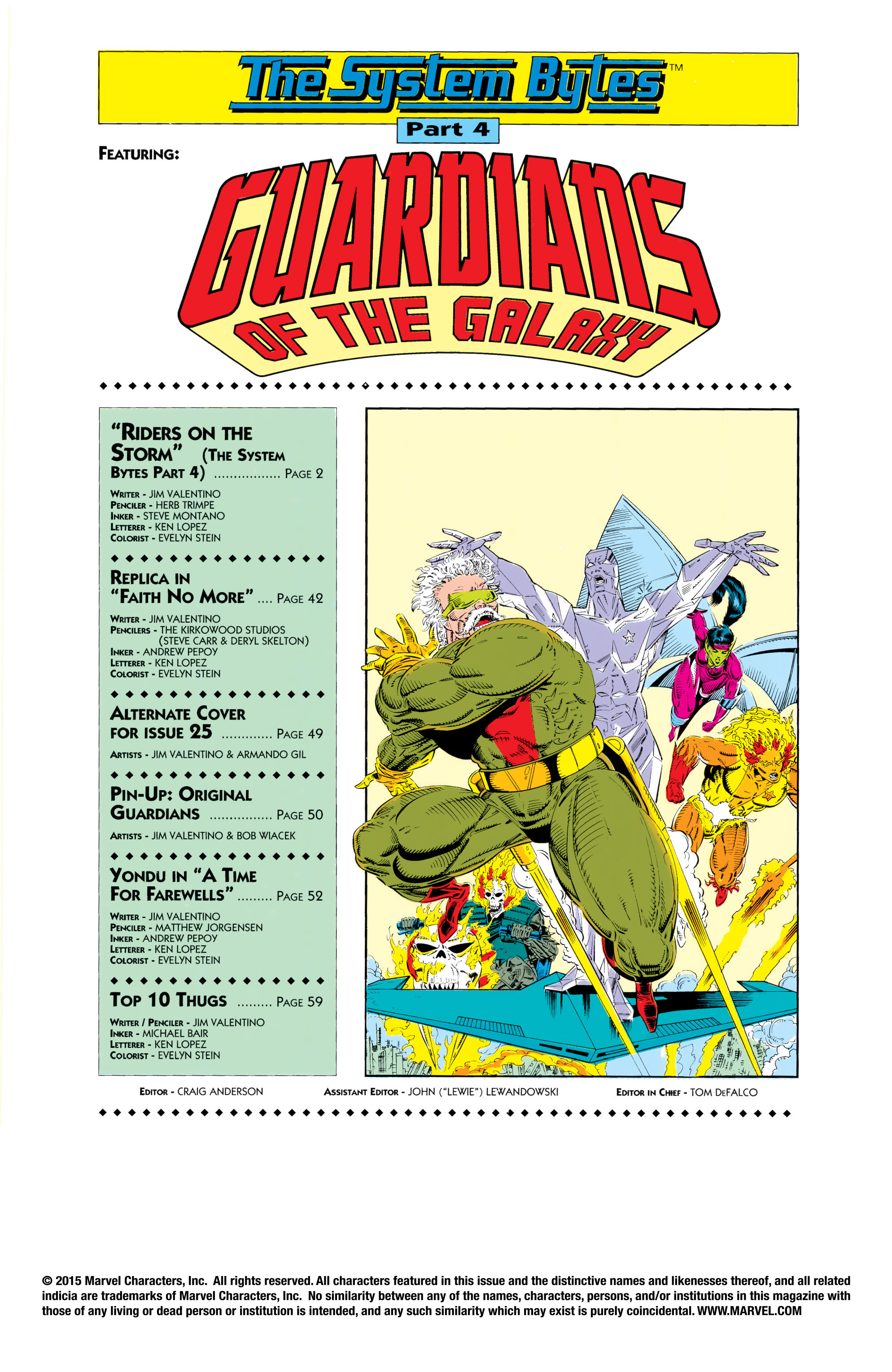 Read online Guardians of the Galaxy (1990) comic -  Issue # _TPB Guardians of the Galaxy by Jim Valentino 3 (Part 2) - 28