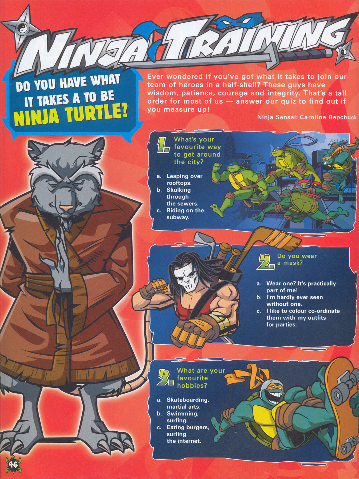 Read online Teenage Mutant Ninja Turtles Comic comic -  Issue #2 - 37