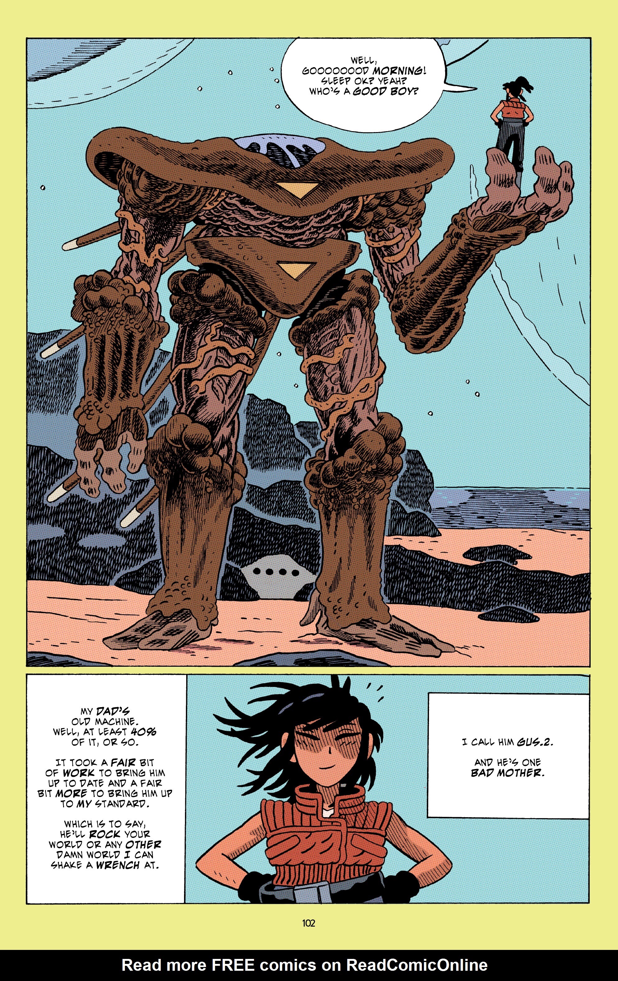 Read online ApocalyptiGirl: An Aria for the End Times (2020) comic -  Issue # TPB - 103