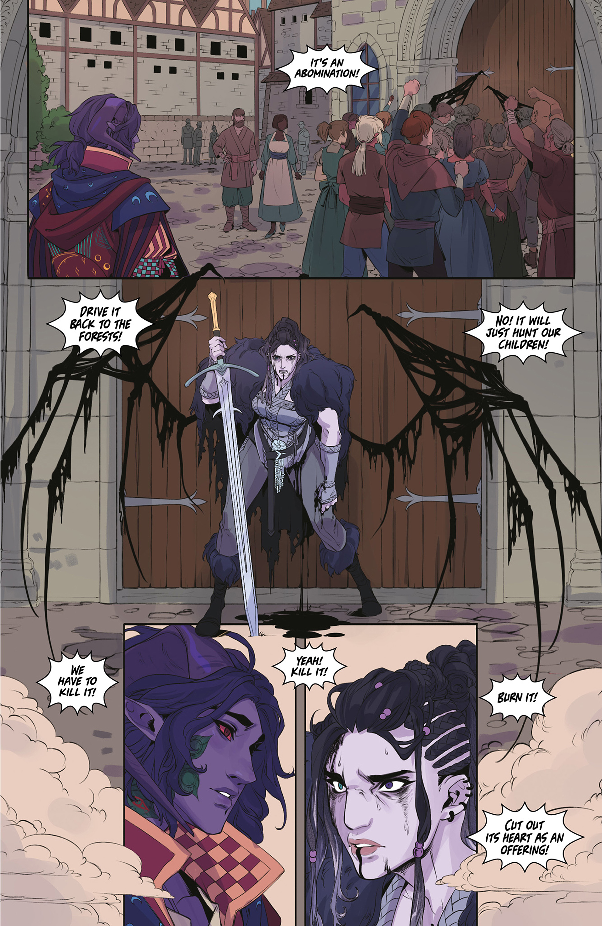 Read online Critical Role: The Mighty Nein Origins - Mollymauk Tealeaf comic -  Issue # Full - 35
