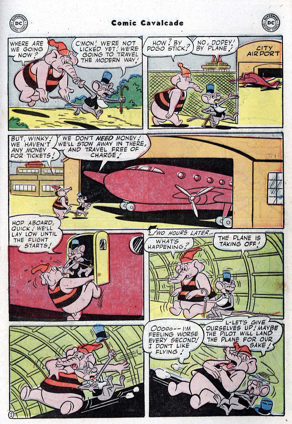 Read online Comic Cavalcade comic -  Issue #58 - 49