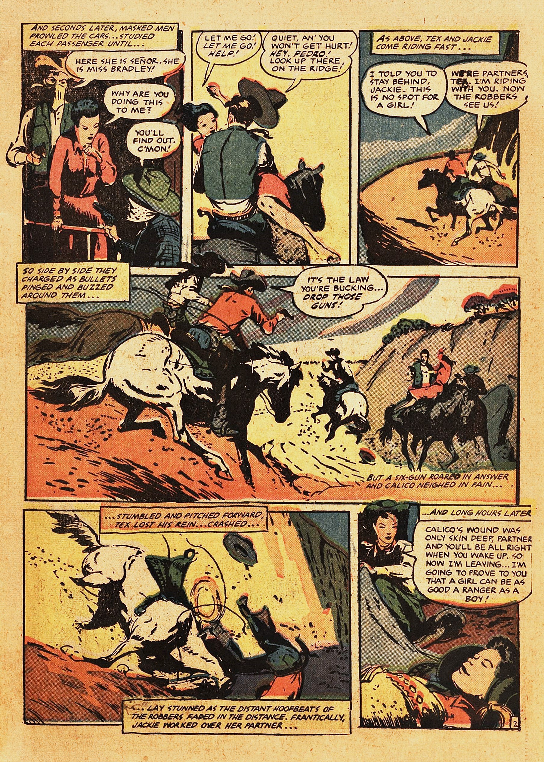Read online Firehair (1951) comic -  Issue #11 - 15