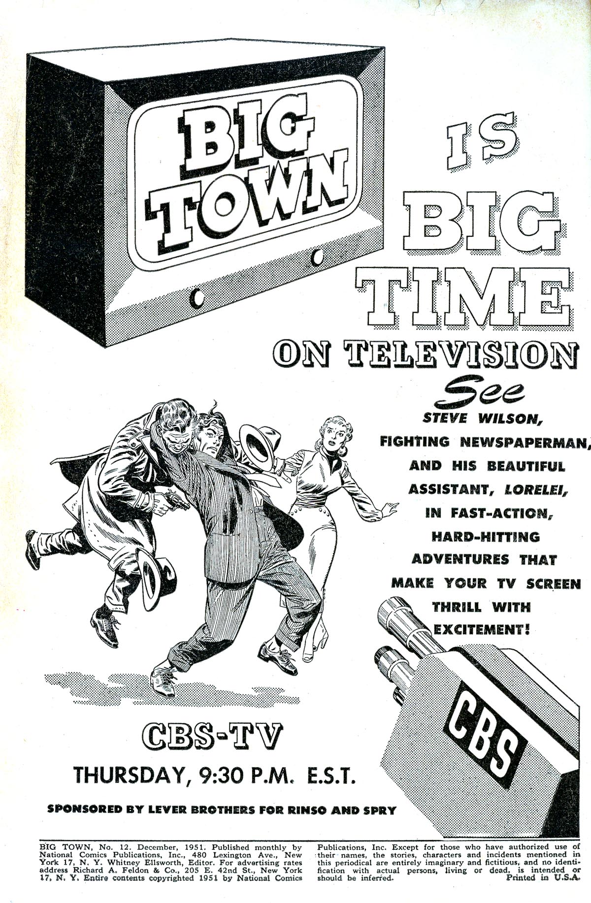 Big Town (1951) 12 Page 1