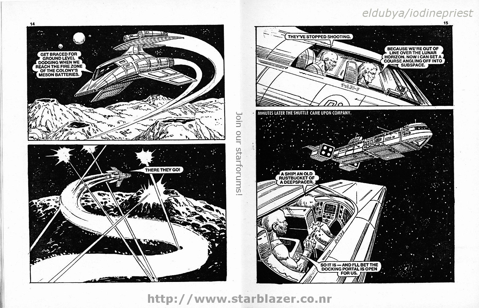 Read online Starblazer comic -  Issue #268 - 9