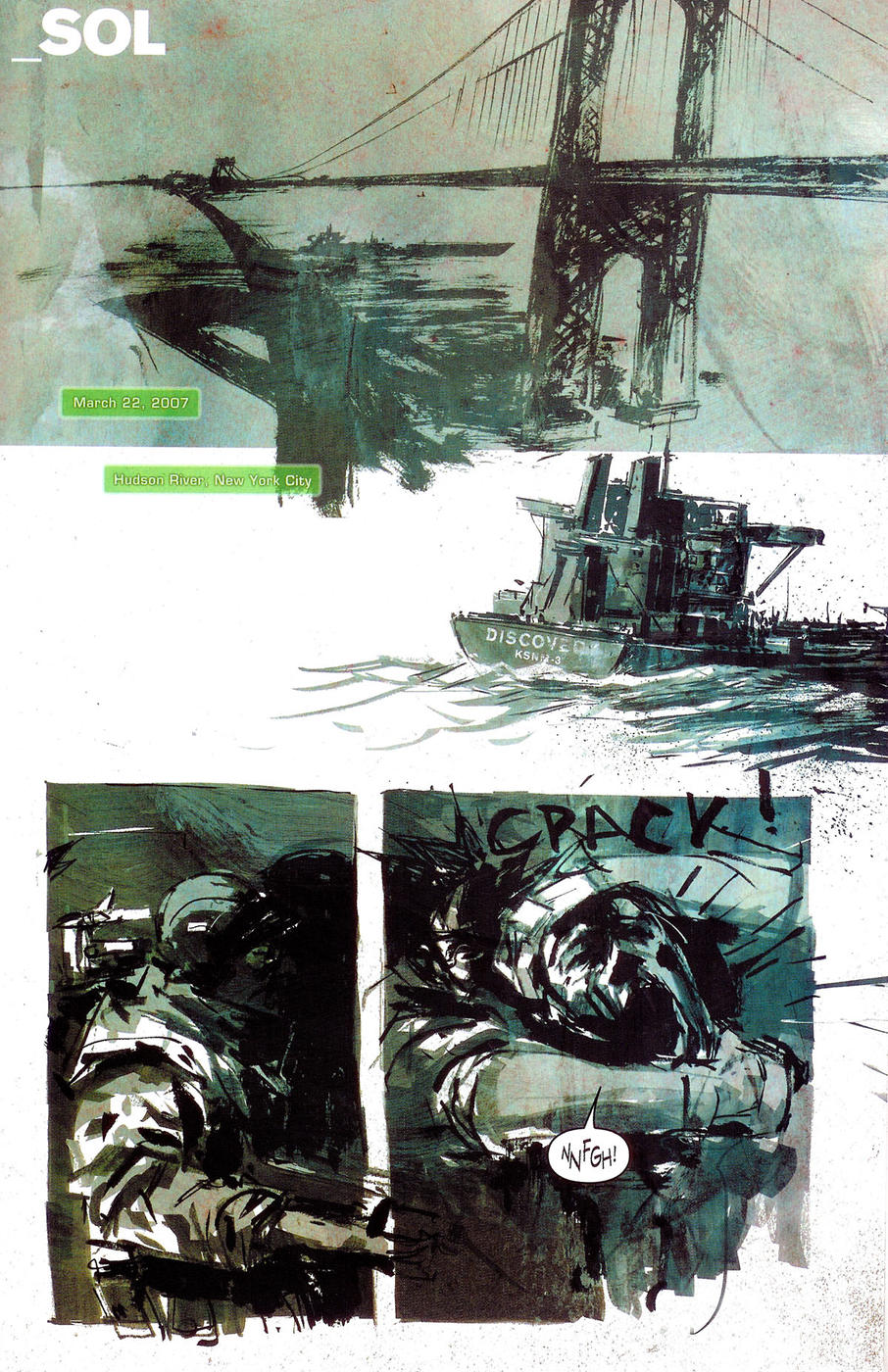 Read online Metal Gear Solid: Sons of Liberty comic -  Issue #1 - 4