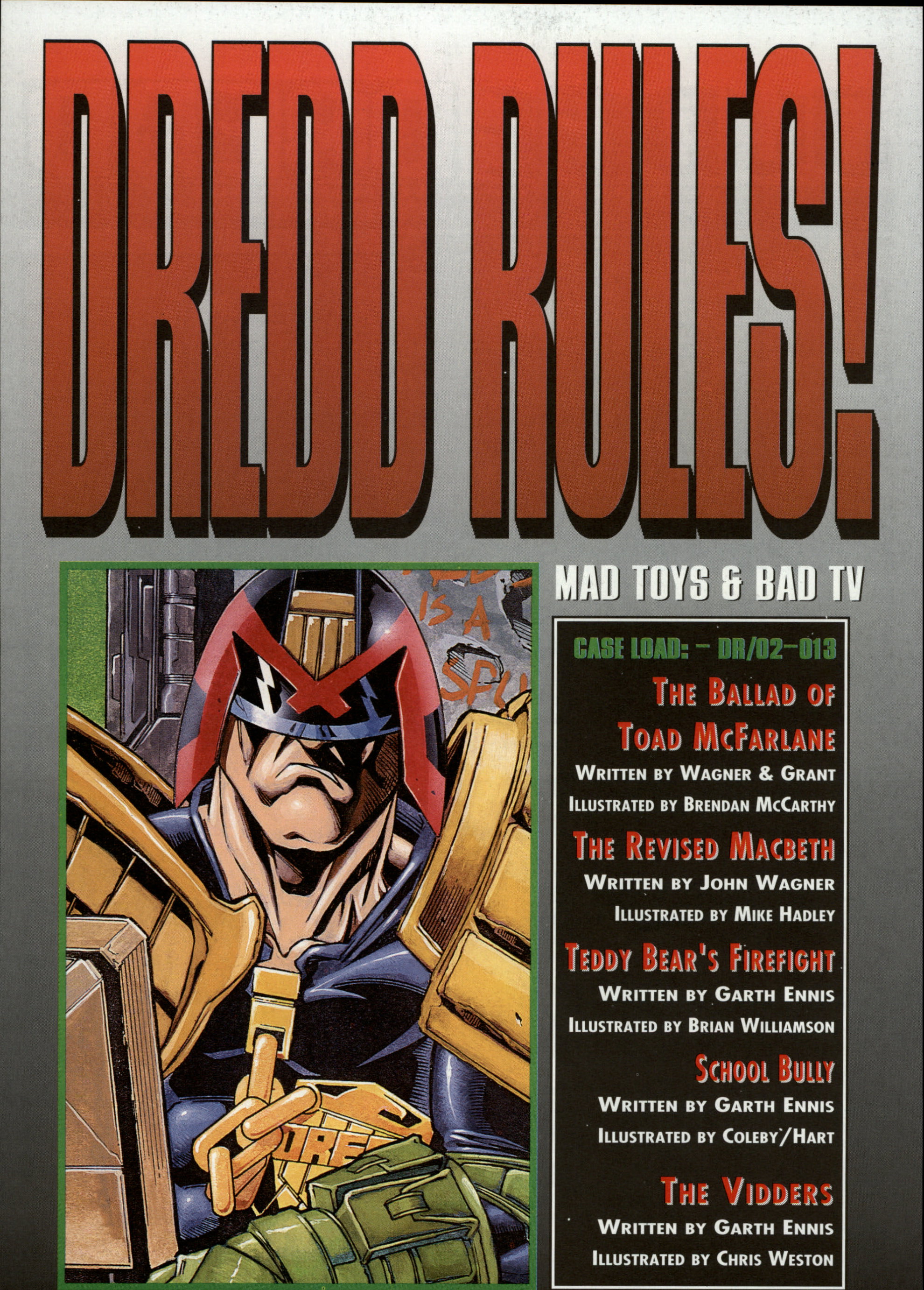 Read online Dredd Rules! comic -  Issue #13 - 3