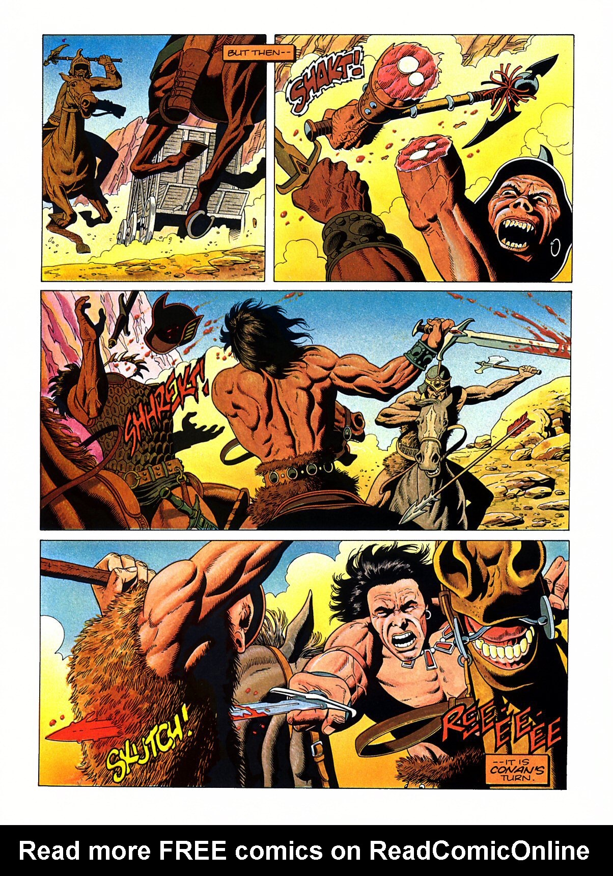 Read online Marvel Graphic Novel comic -  Issue #53 - Conan - The Skull of Set - 15