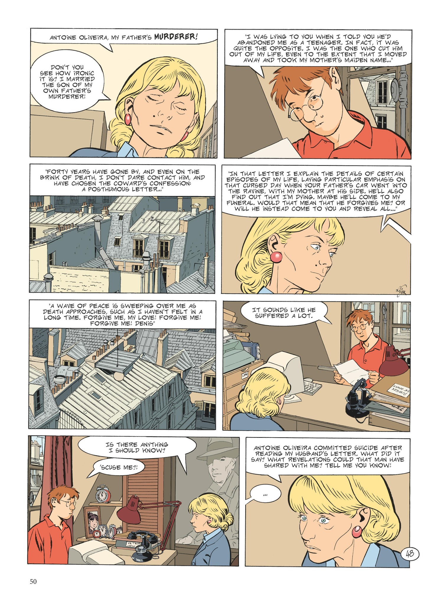 Read online Jerome K. Jerome Bloche comic -  Issue #2 - 50