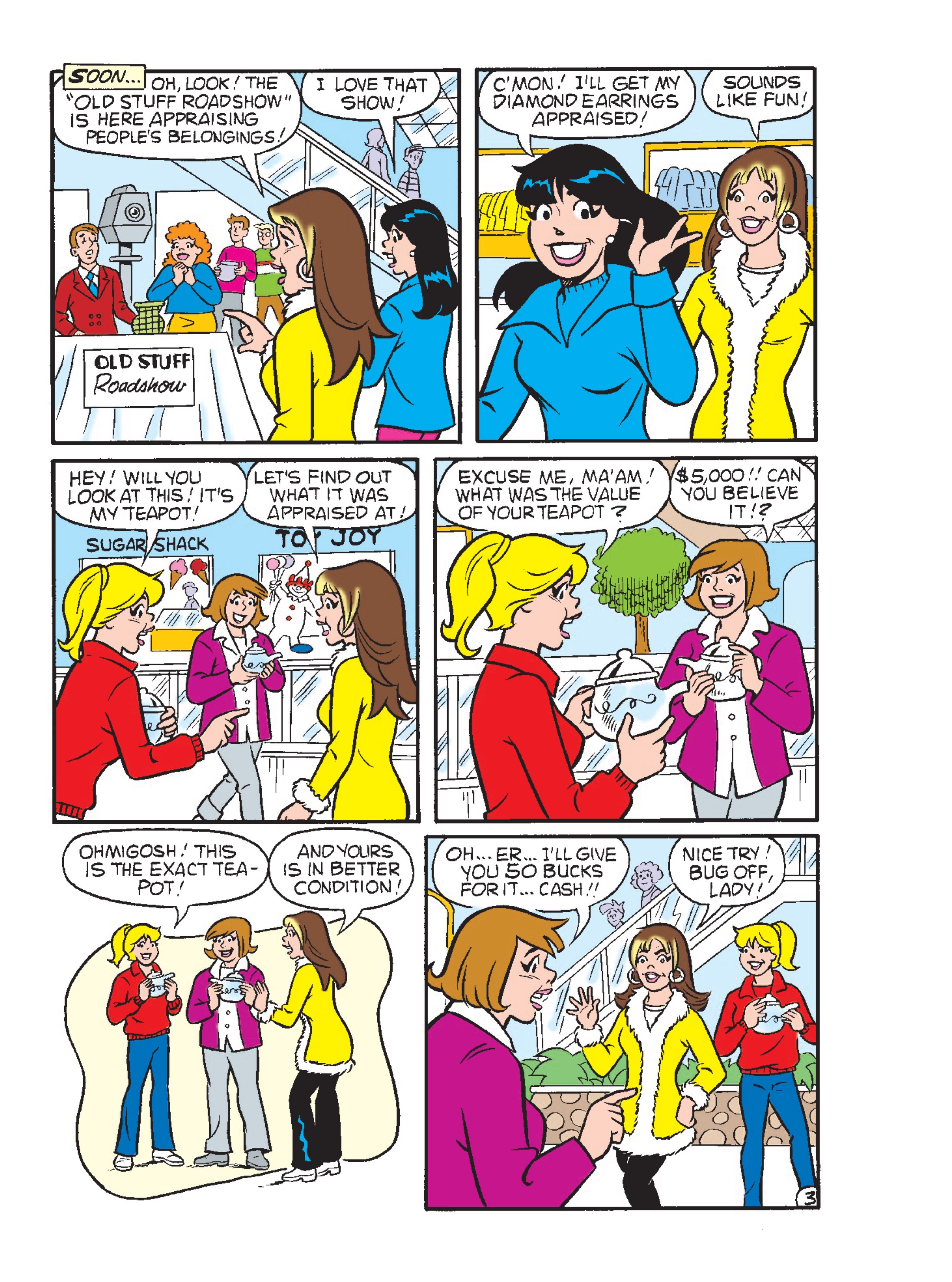 Read online Betty & Veronica Friends Double Digest comic -  Issue #277 - 153