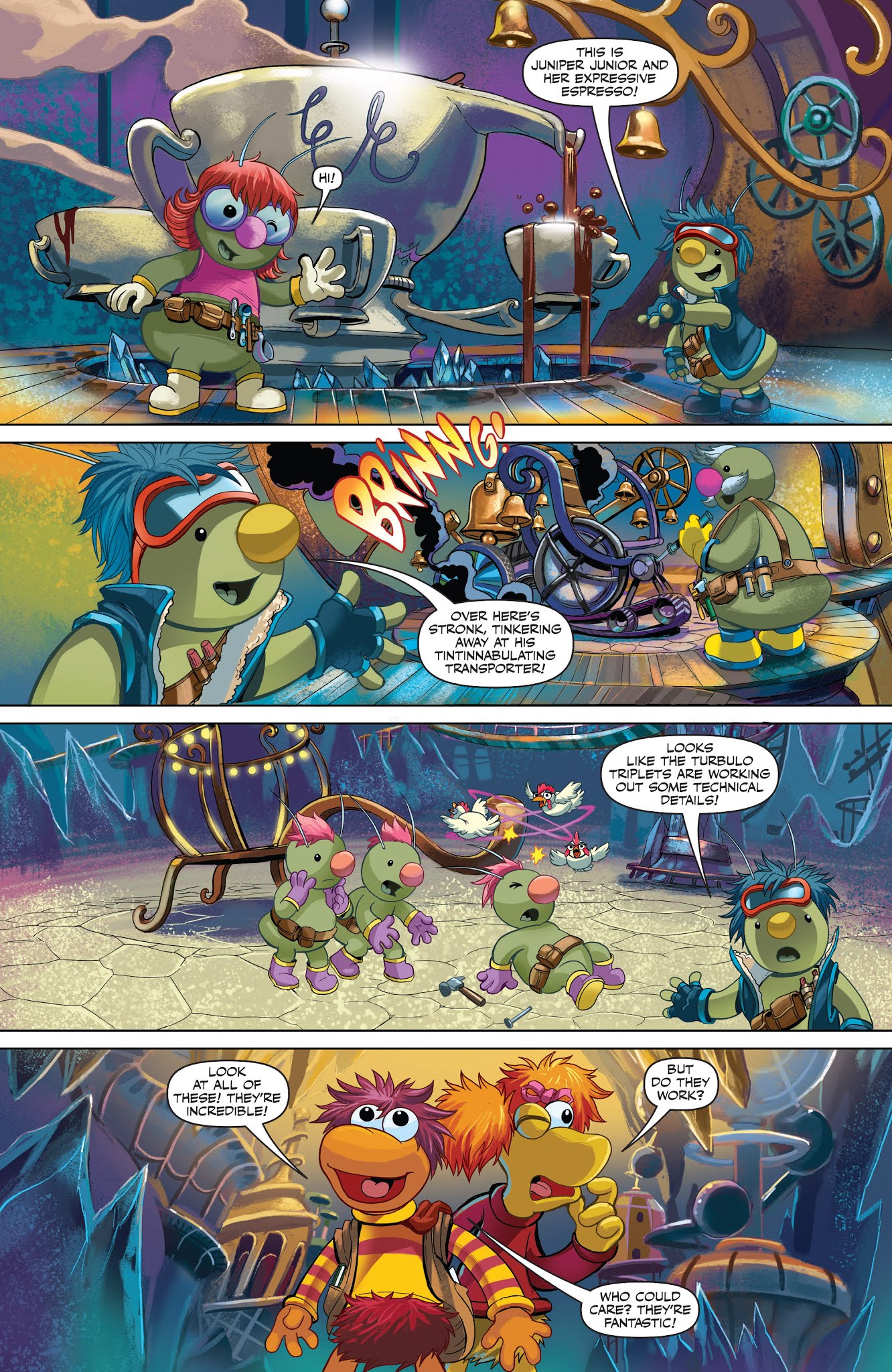 Read online Jim Henson's Fraggle Rock: Journey to the Everspring comic -  Issue #3 - 10