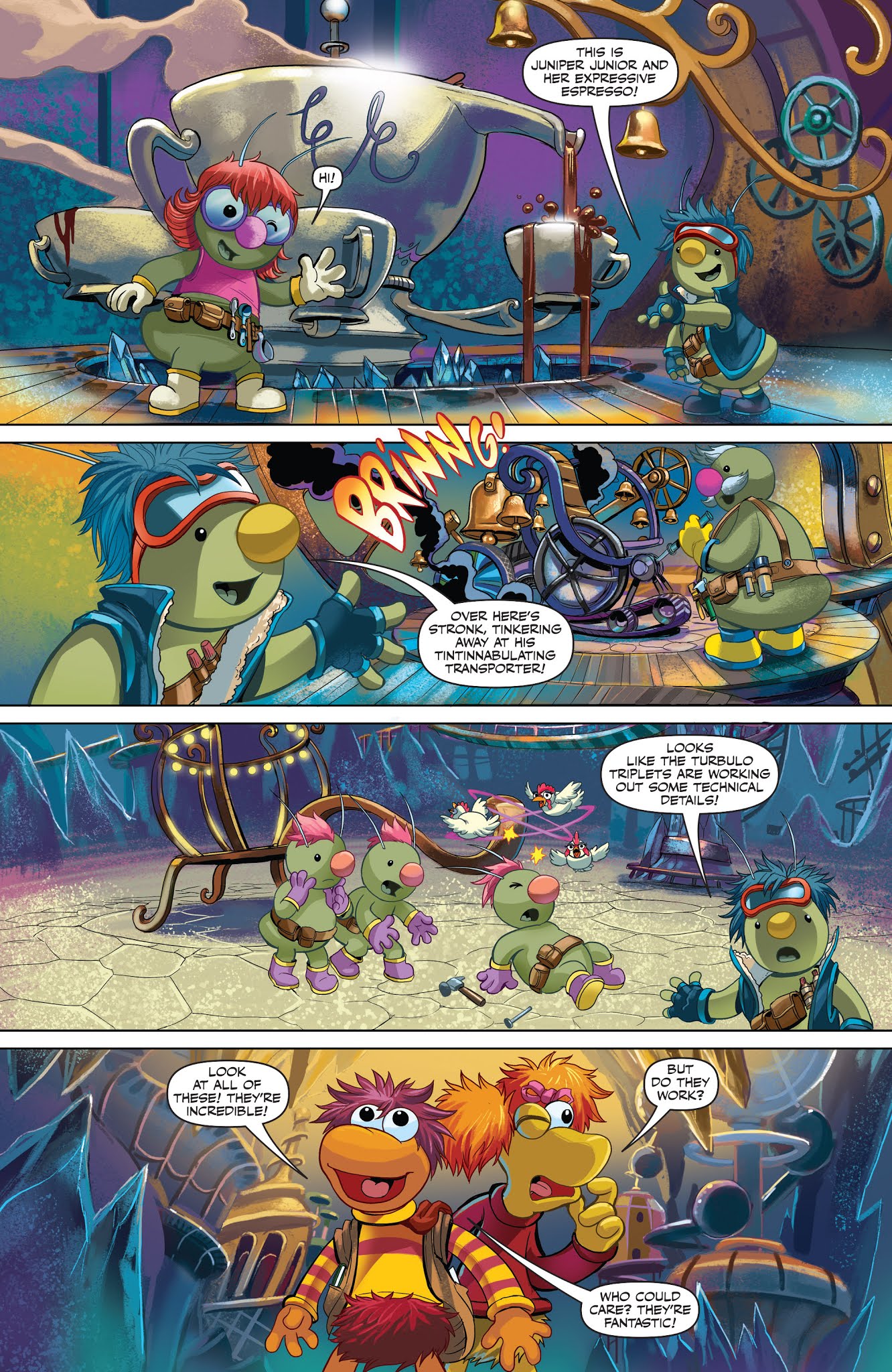Read online Jim Henson's Fraggle Rock: Journey to the Everspring comic -  Issue #3 - 10