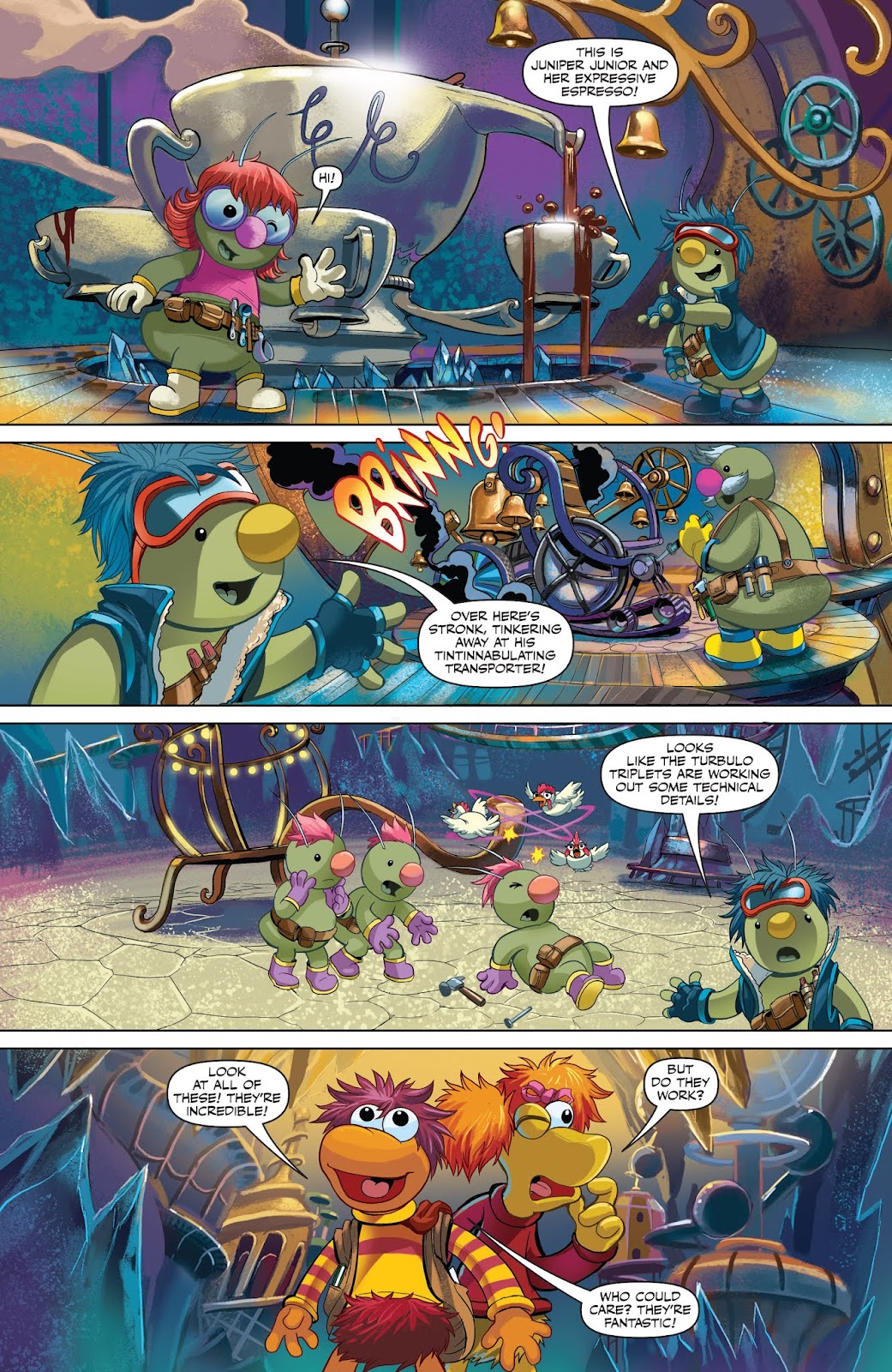 Jim Henson's Fraggle Rock: Journey to the Everspring issue 3 - Page 10