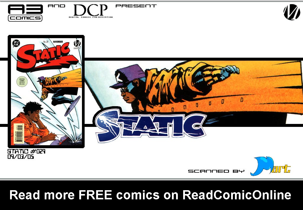 Read online Static comic -  Issue #29 - 25