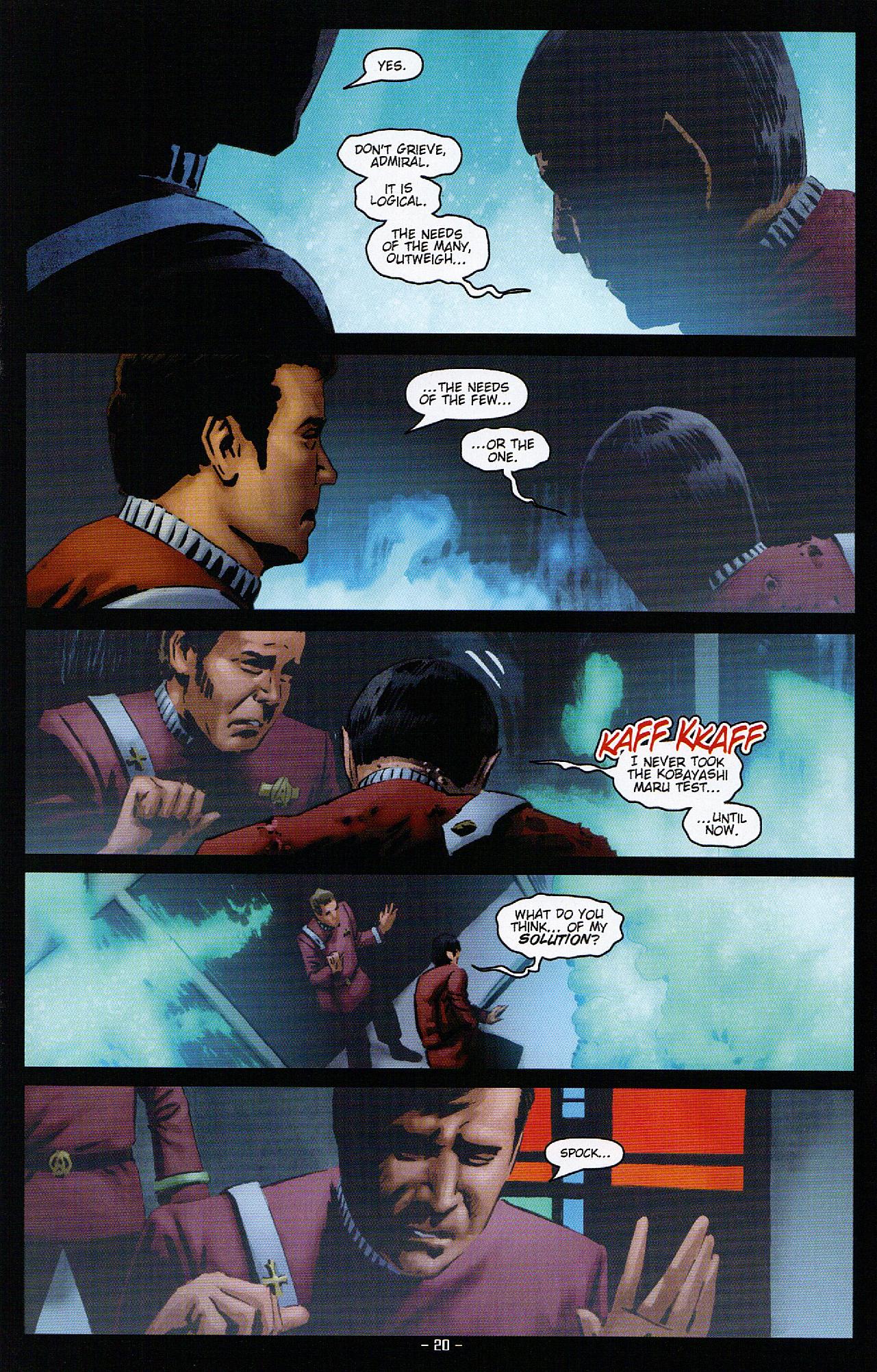 Read online Star Trek: The Wrath Of Khan comic -  Issue #3 - 20