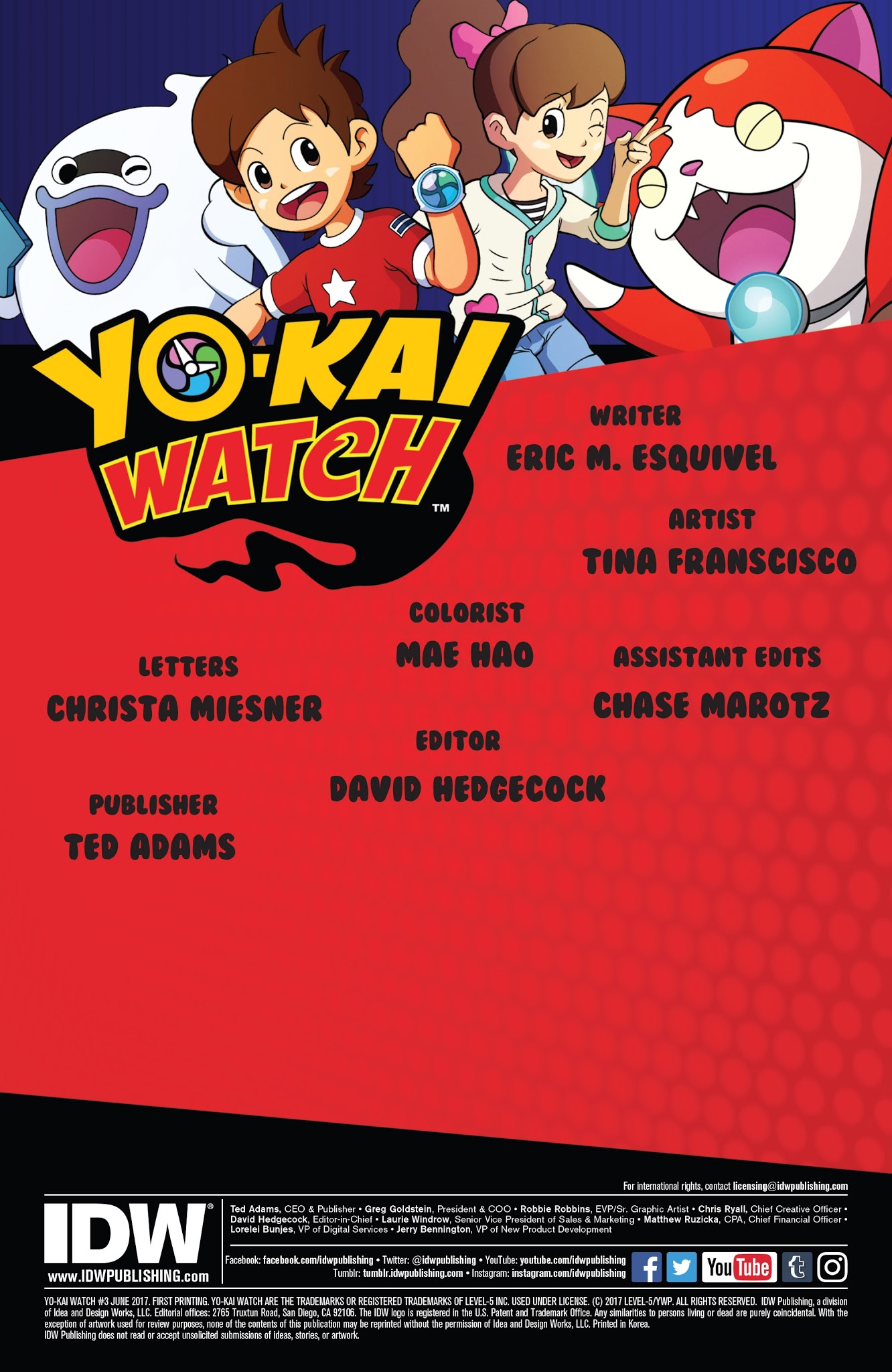Read online Yo-Kai Watch comic -  Issue #3 - 2