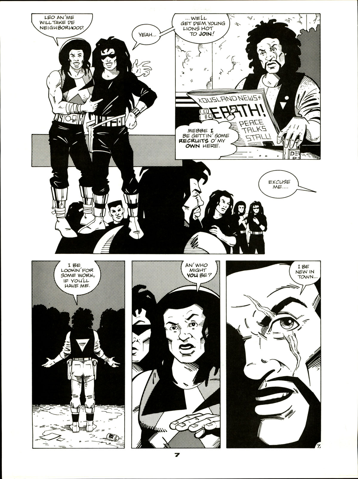 Read online Threat comic -  Issue #1 - 9