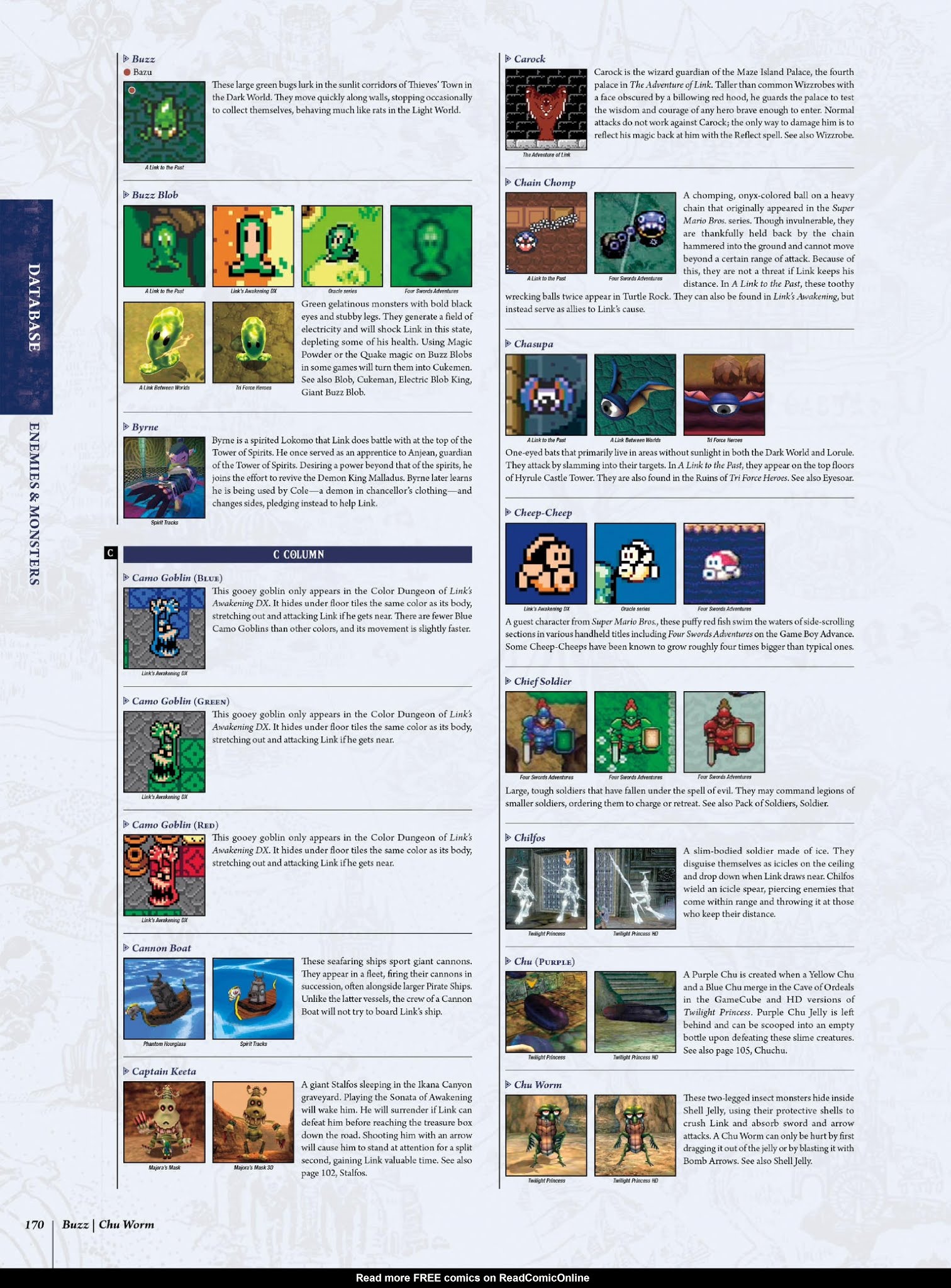 Read online The Legend of Zelda Encyclopedia comic -  Issue # TPB (Part 2) - 74