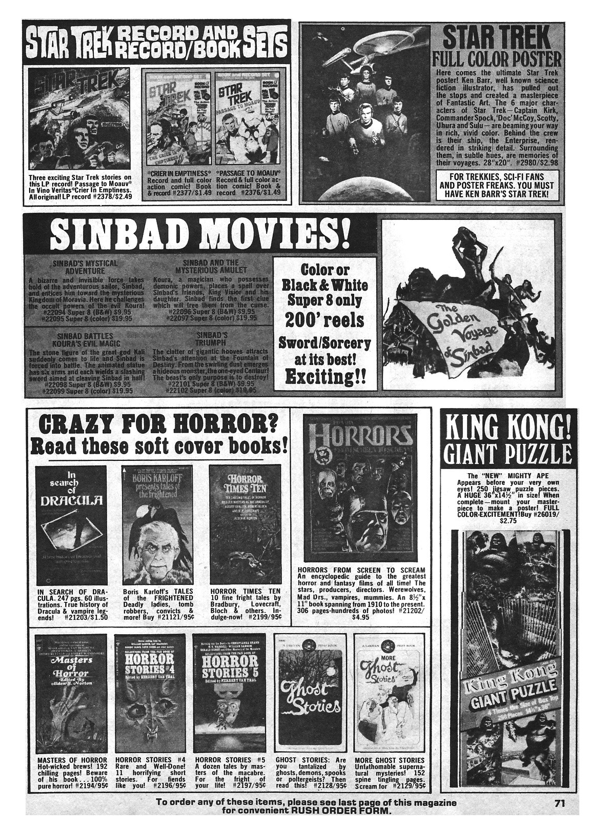 Read online Vampirella (1969) comic -  Issue #66 - 71