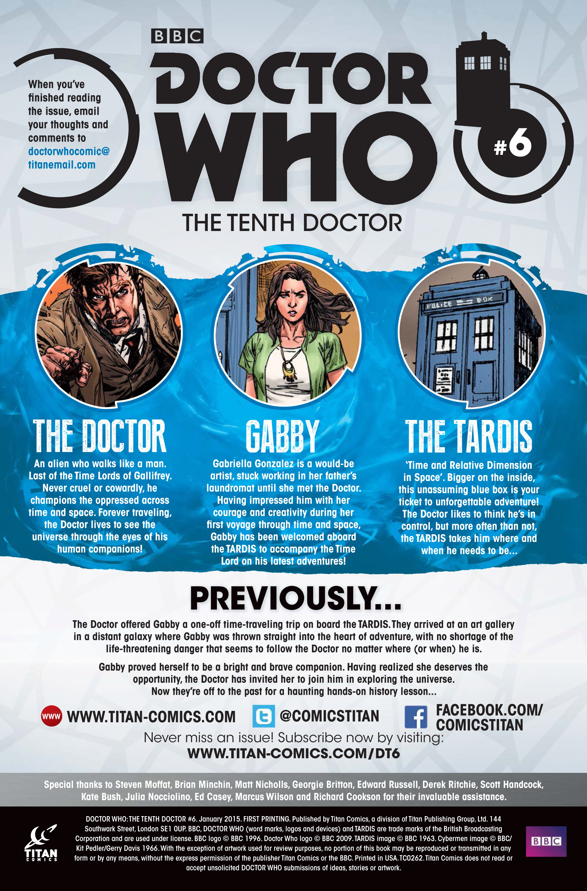 Read online Doctor Who: The Tenth Doctor comic -  Issue #6 - 4