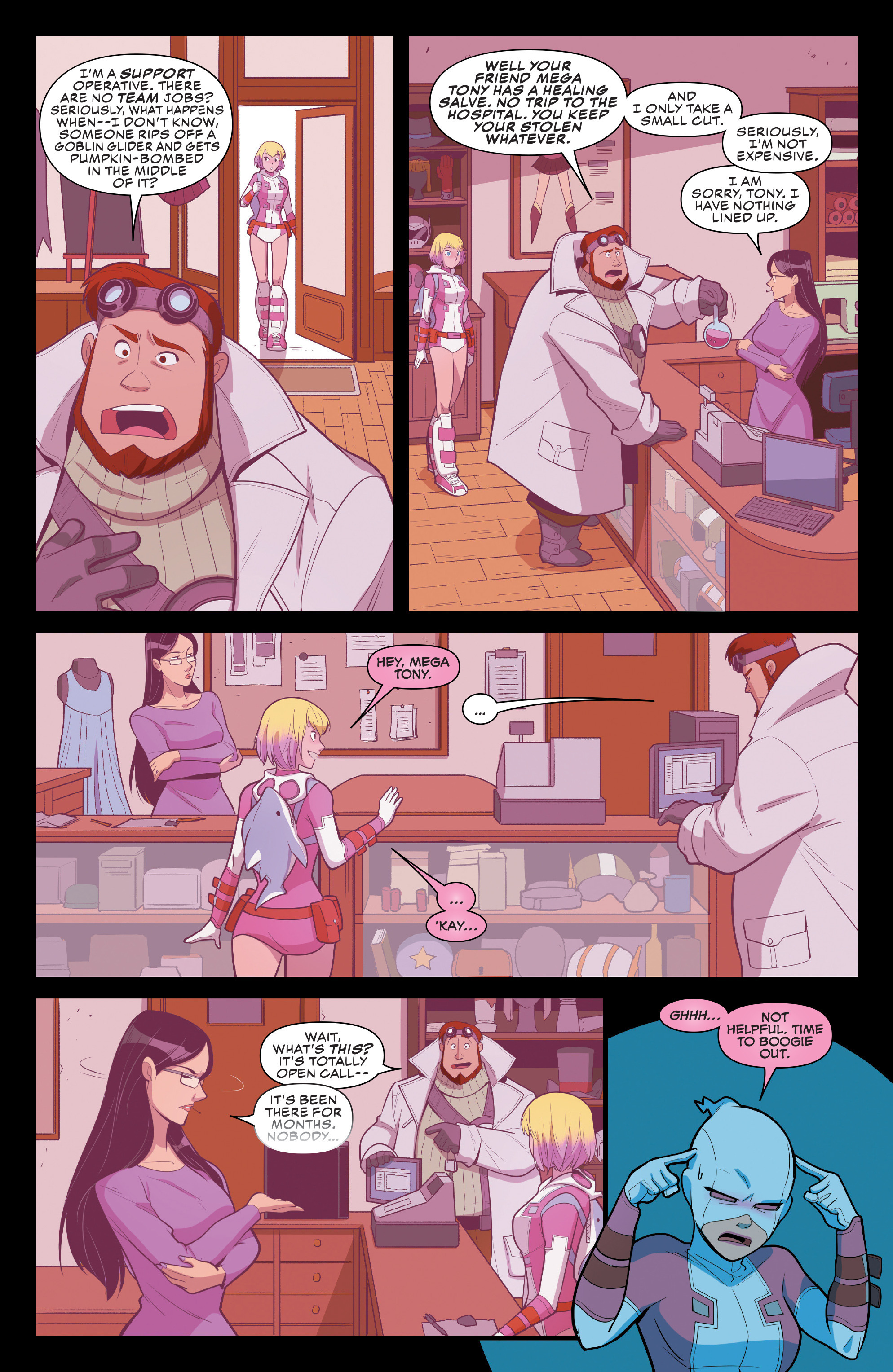 Read online The Unbelievable Gwenpool comic -  Issue #12 - 5