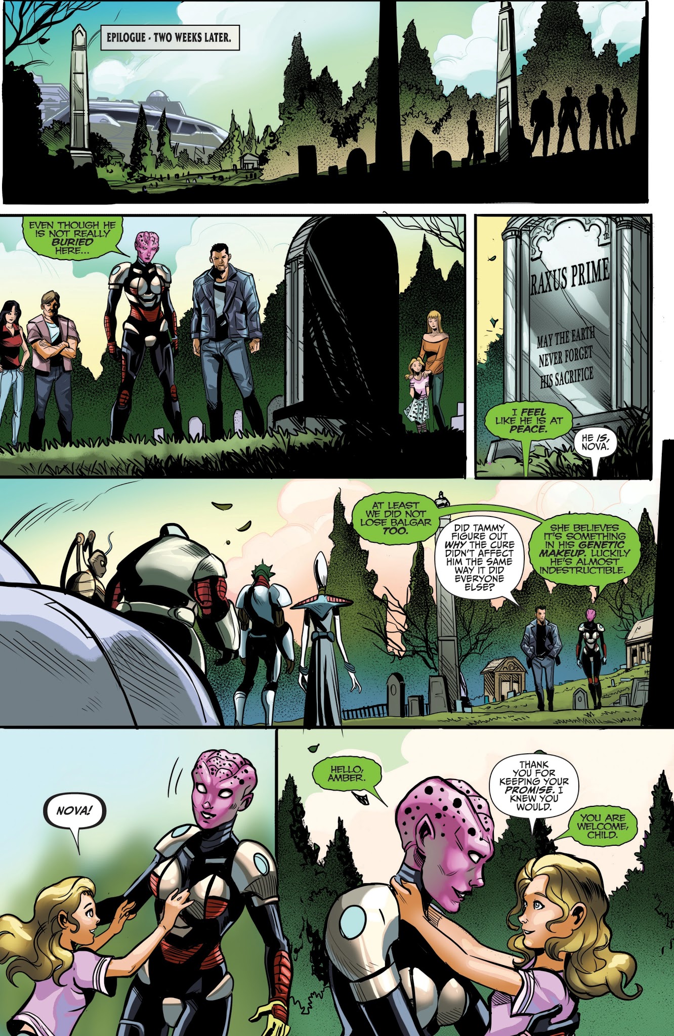 Read online Aliens vs. Zombies comic -  Issue #5 - 20