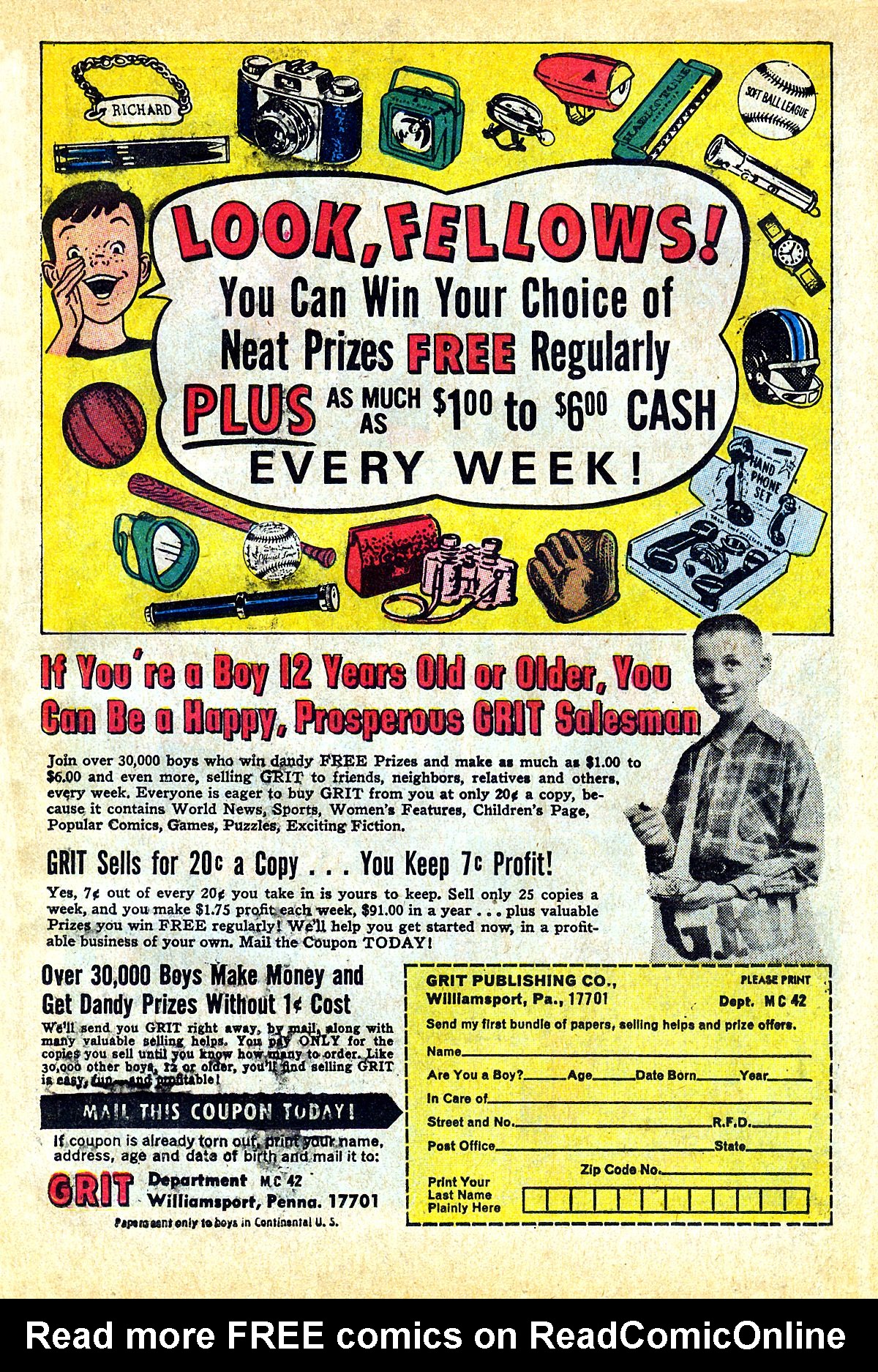 Read online Fear comic -  Issue #8 - 15