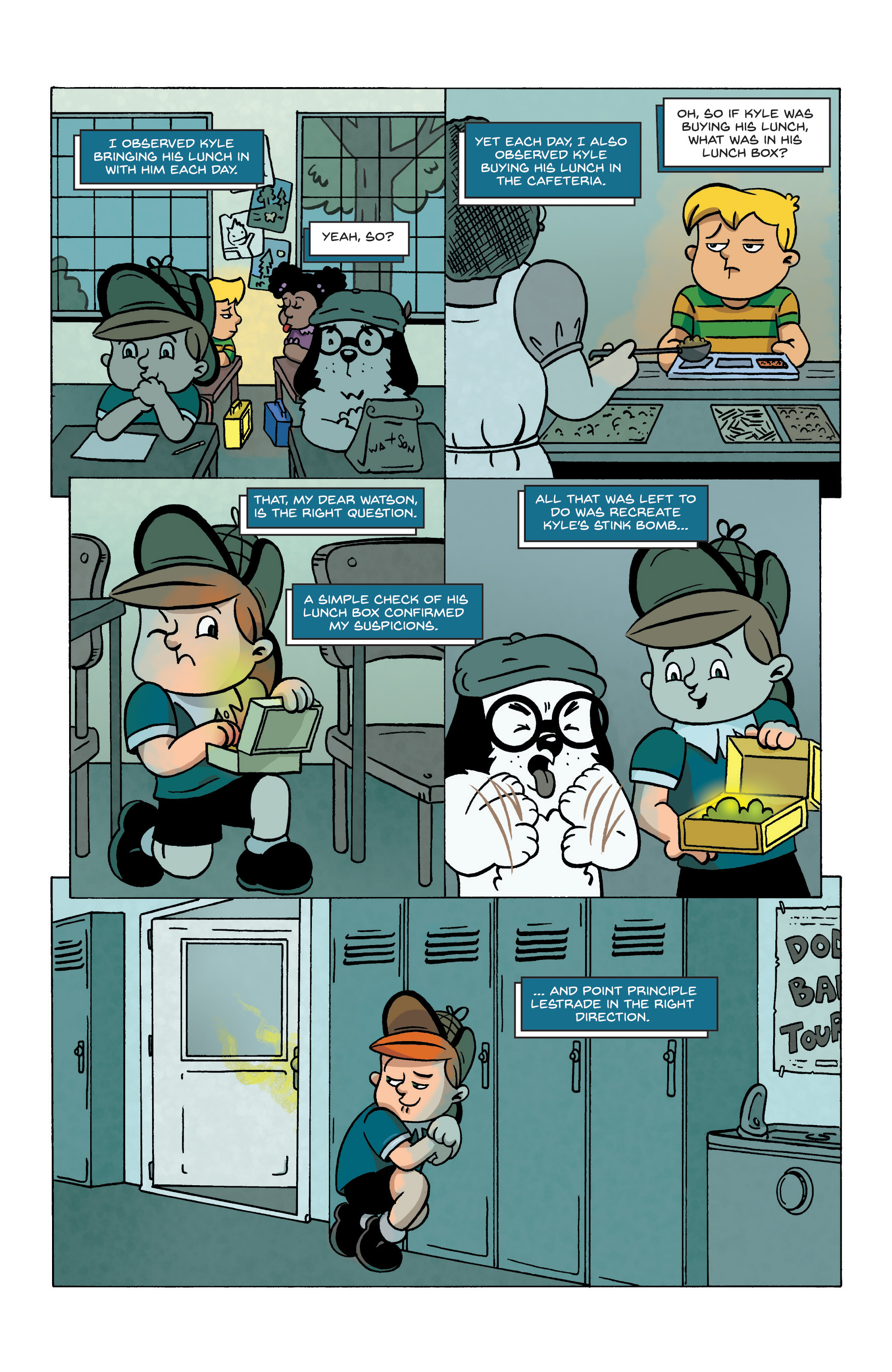 Read online Kid Sherlock comic -  Issue #1 - 22