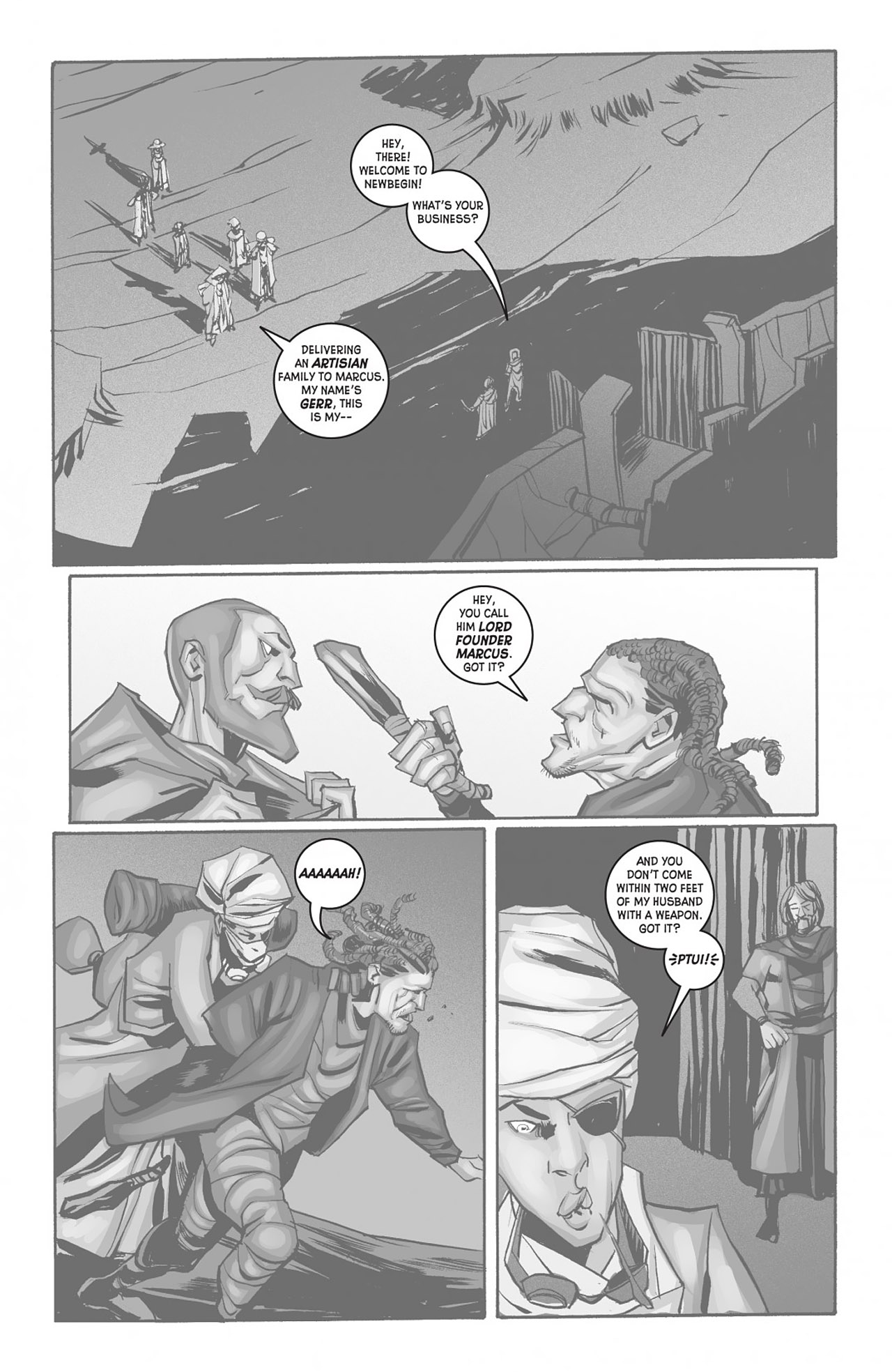 Read online Wasteland (2006) comic -  Issue #38 - 6