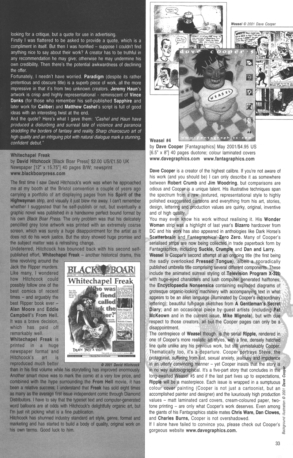 Read online Strangehaven comic -  Issue #14 - 31