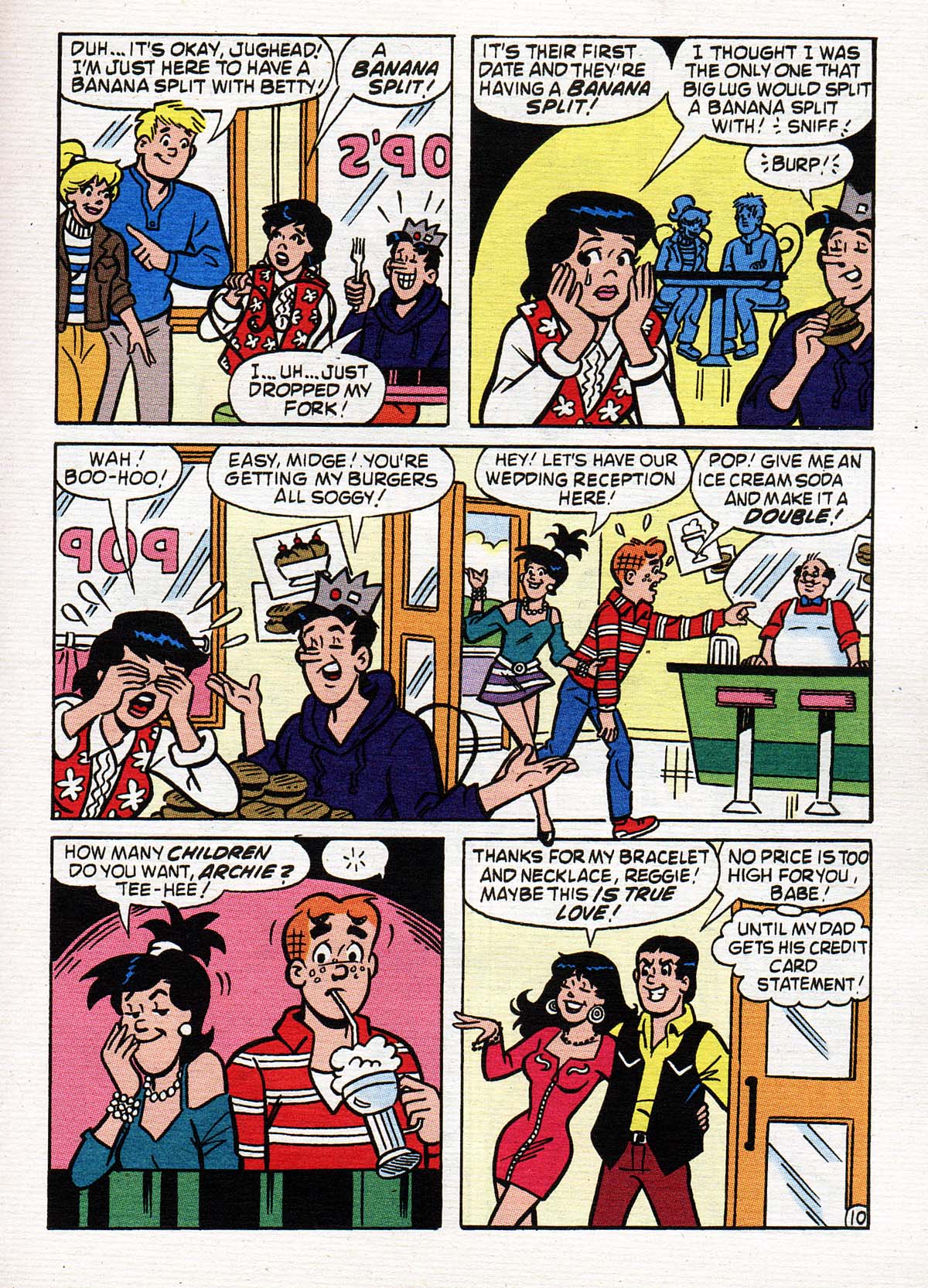 Read online Archie's Pals 'n' Gals Double Digest Magazine comic -  Issue #75 - 160