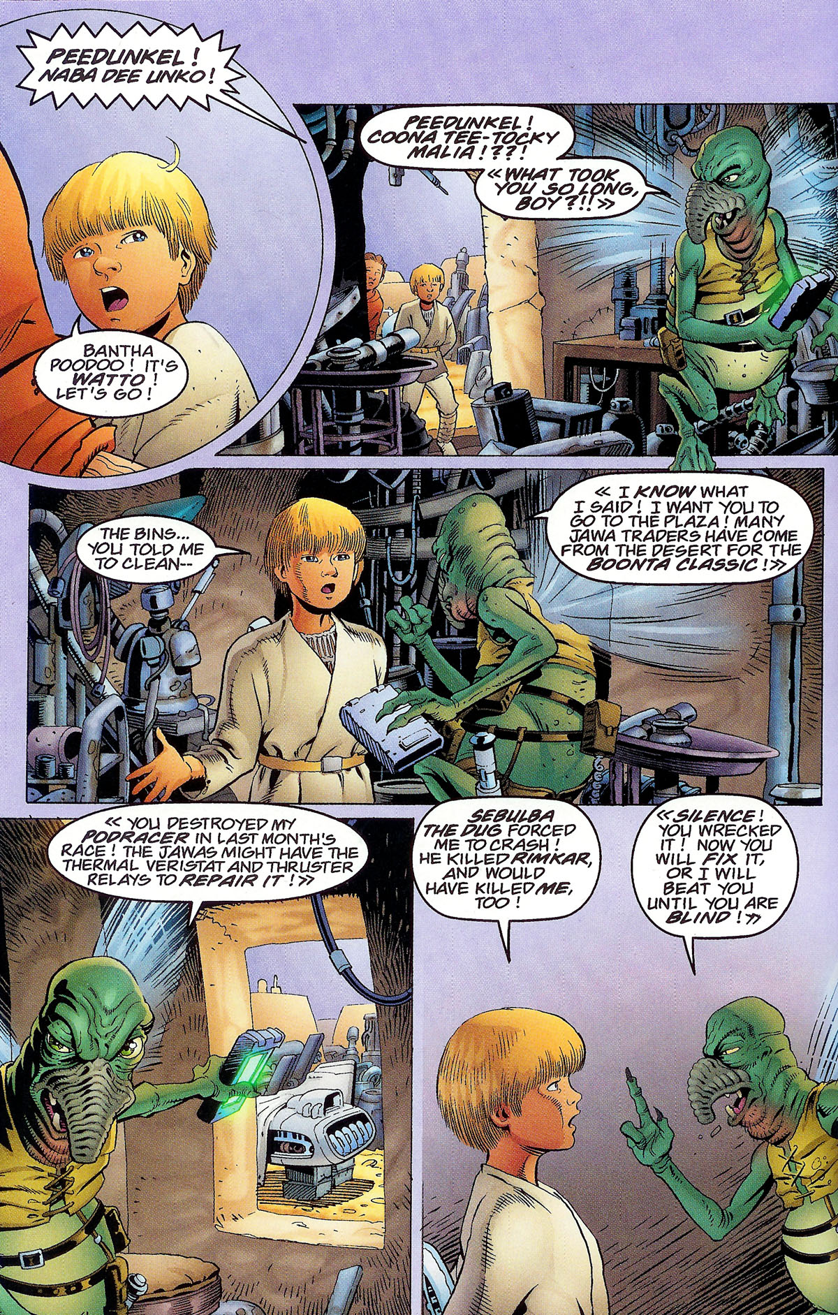 Read online Star Wars: Episode I comic -  Issue # Issue - Anakin Skywalker - 12