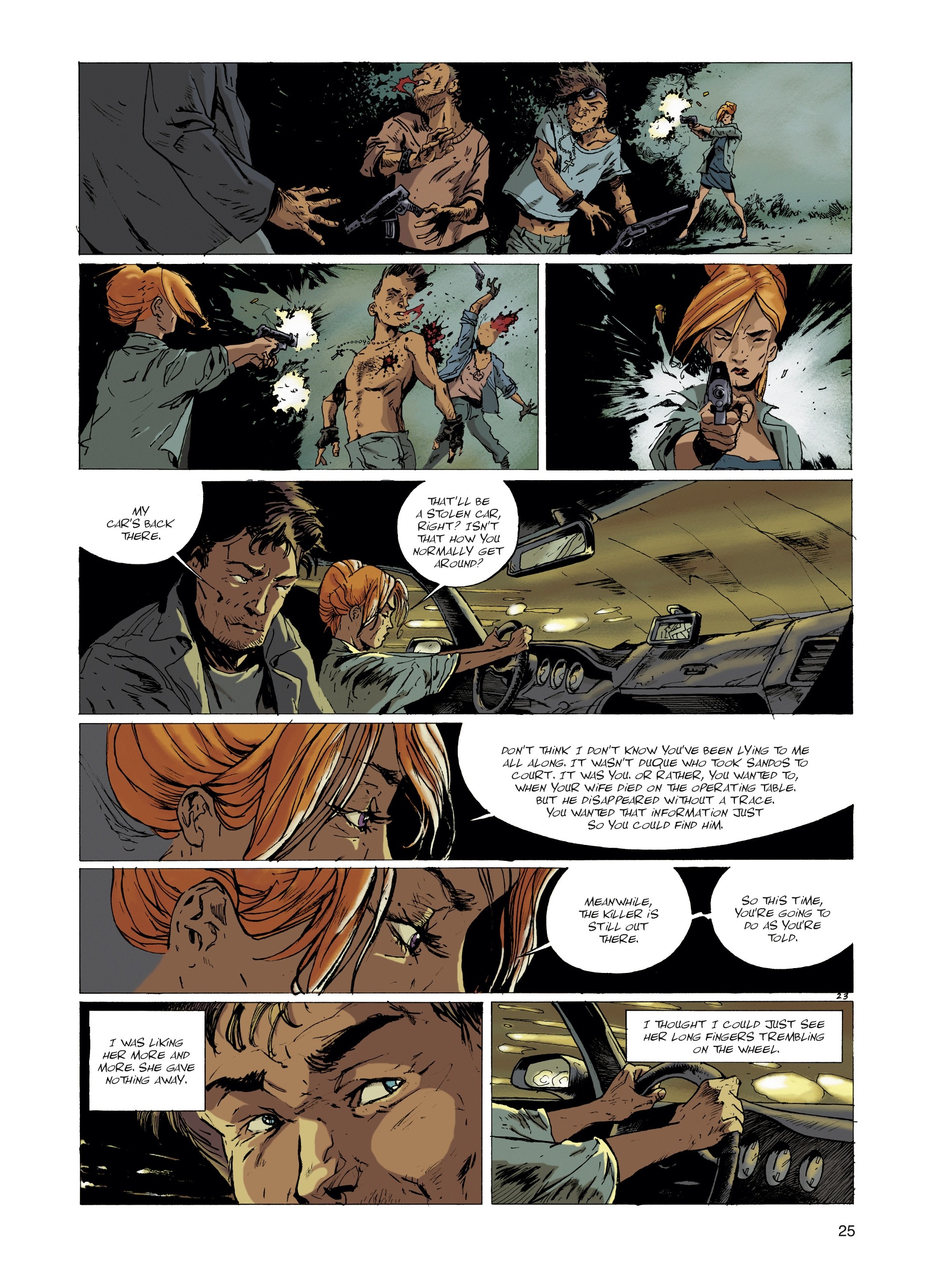 Read online Interpol comic -  Issue #1 - 25