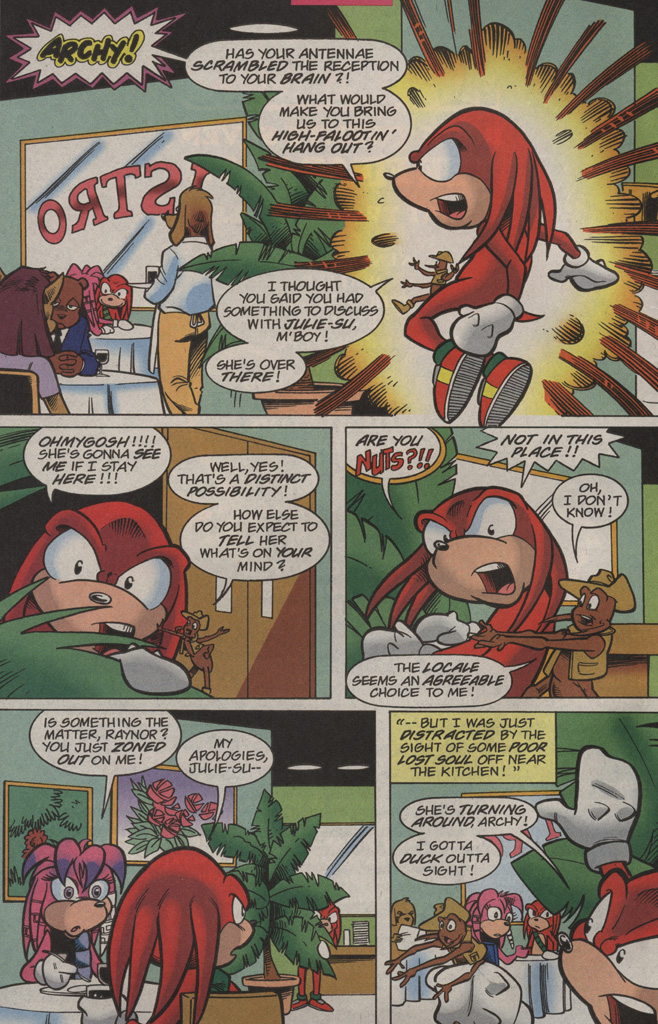 Read online Knuckles the Echidna comic -  Issue #27 - 4