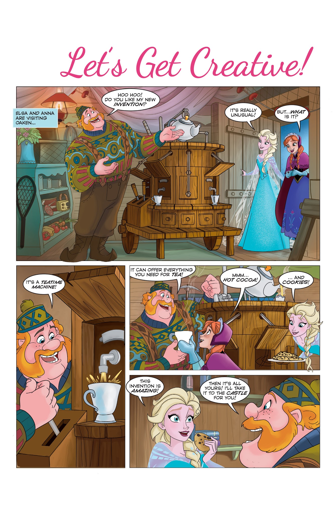 Read online Disney Frozen comic -  Issue #6 - 25