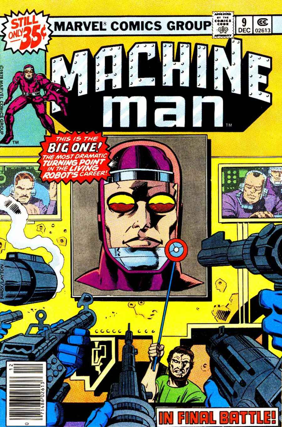 Machine Man (1978) issue 9 - Page 1