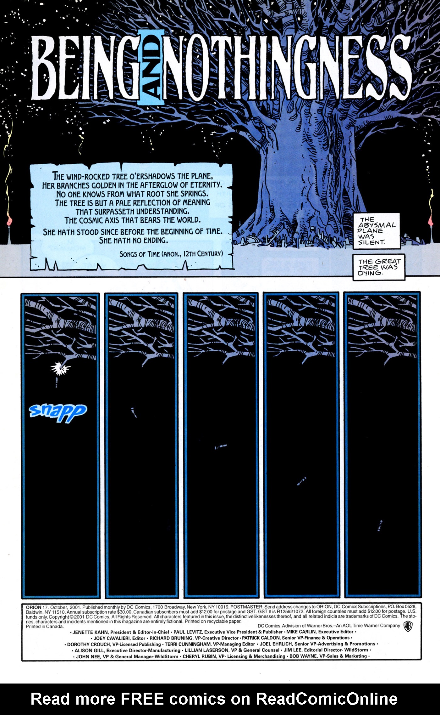 Read online Orion comic -  Issue #17 - 2