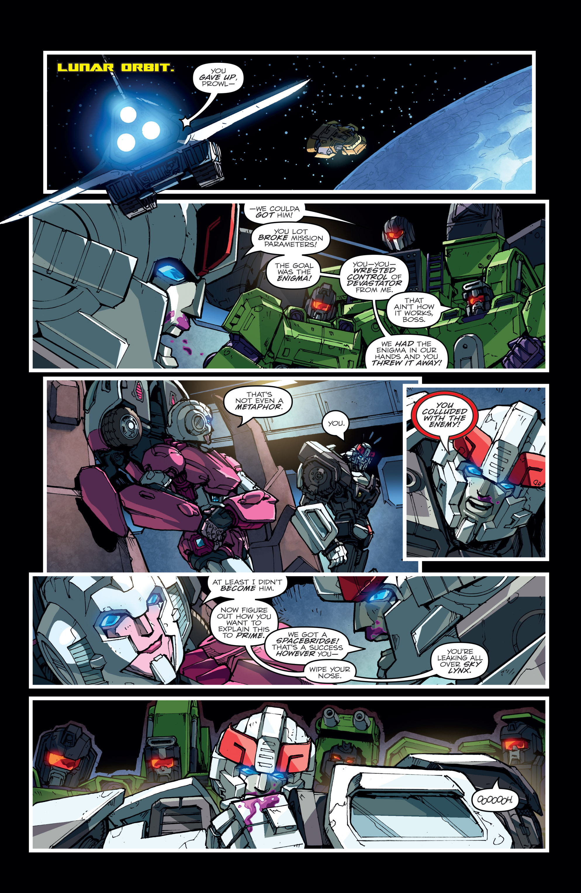 Read online The Transformers (2014) comic -  Issue #38 - 26
