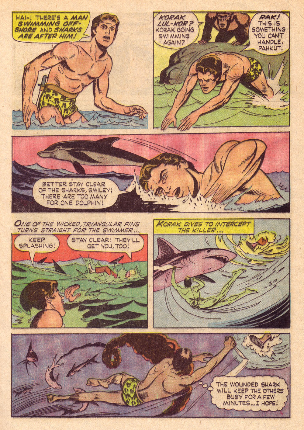Read online Korak, Son of Tarzan (1964) comic -  Issue #6 - 25