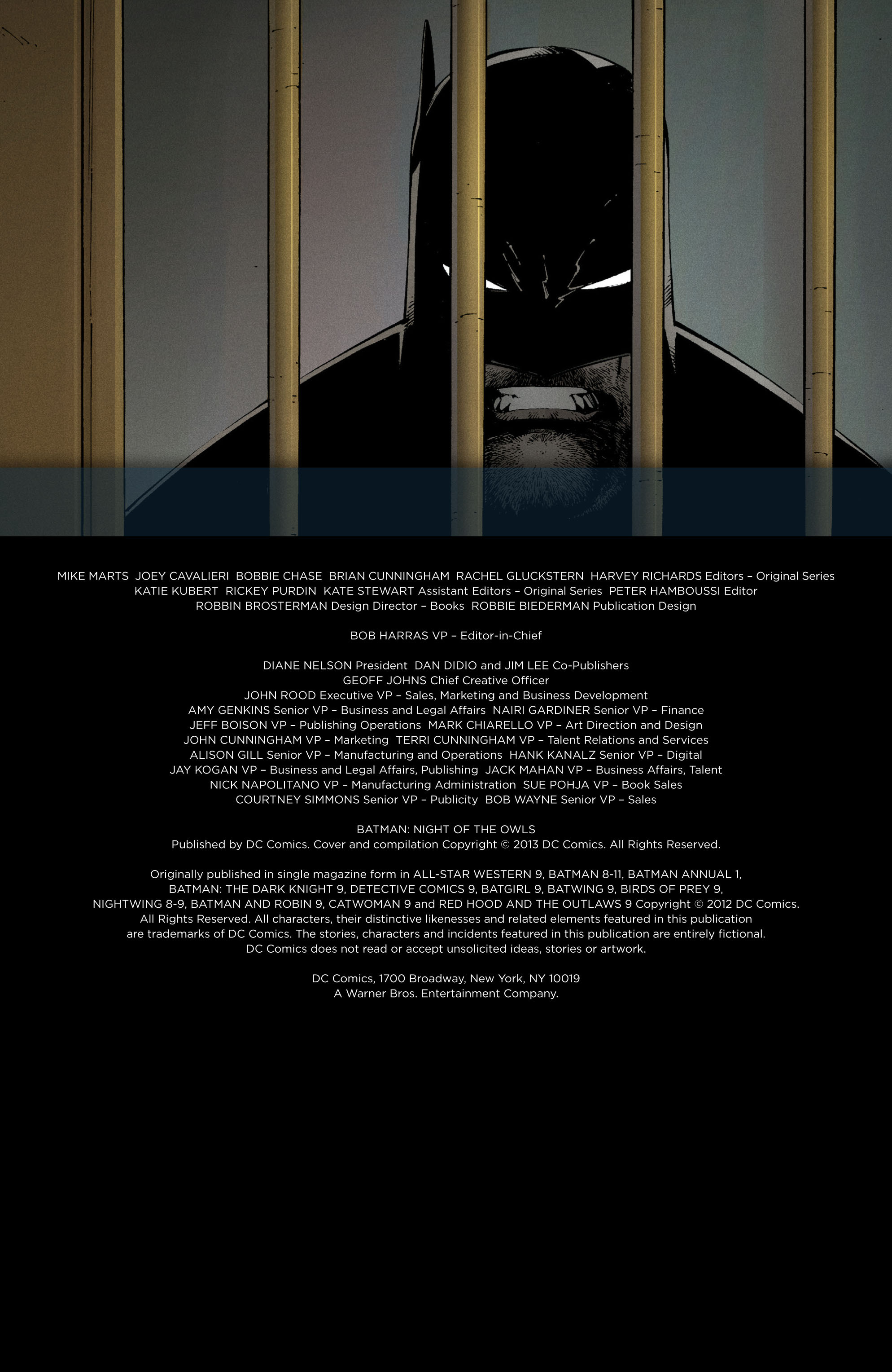 Read online Batman: Night of the Owls comic -  Issue # Full - 4