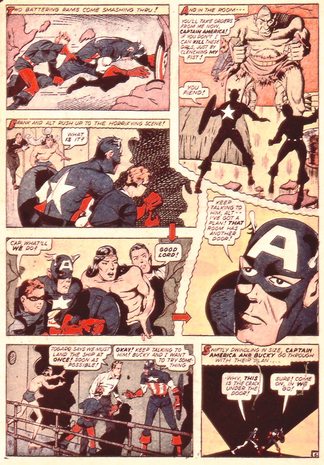 Read online Captain America Comics comic -  Issue #26 - 8