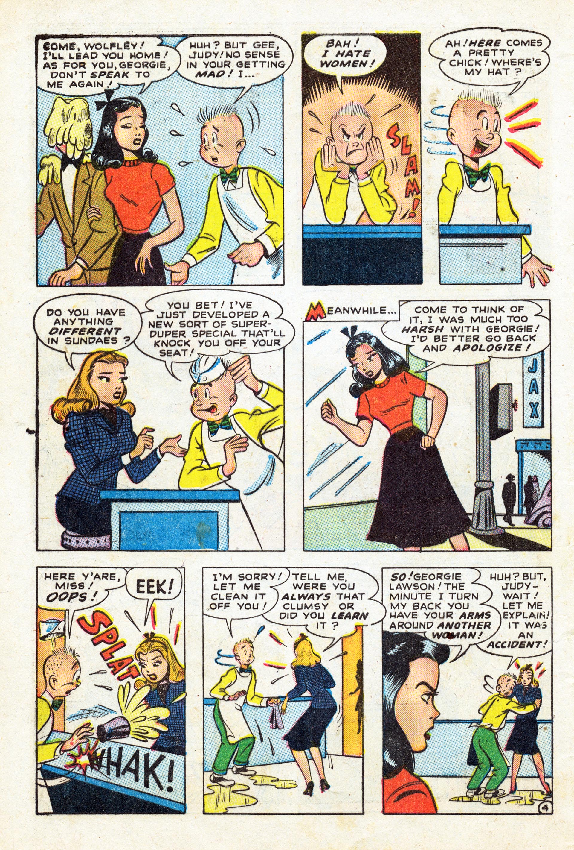 Read online Georgie And Judy Comics comic -  Issue #21 - 6