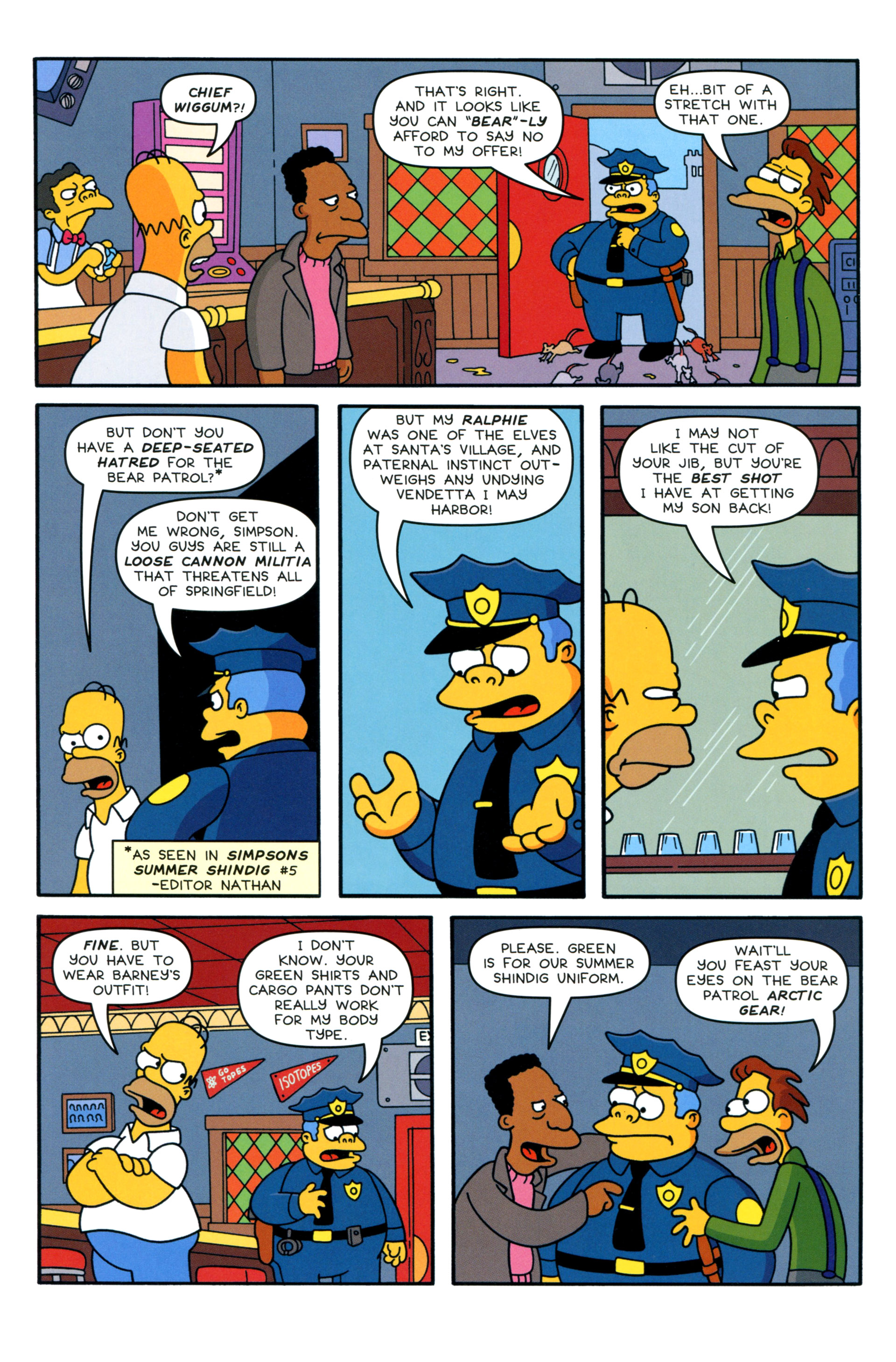 Read online The Simpsons Winter Wingding comic -  Issue #8 - 6