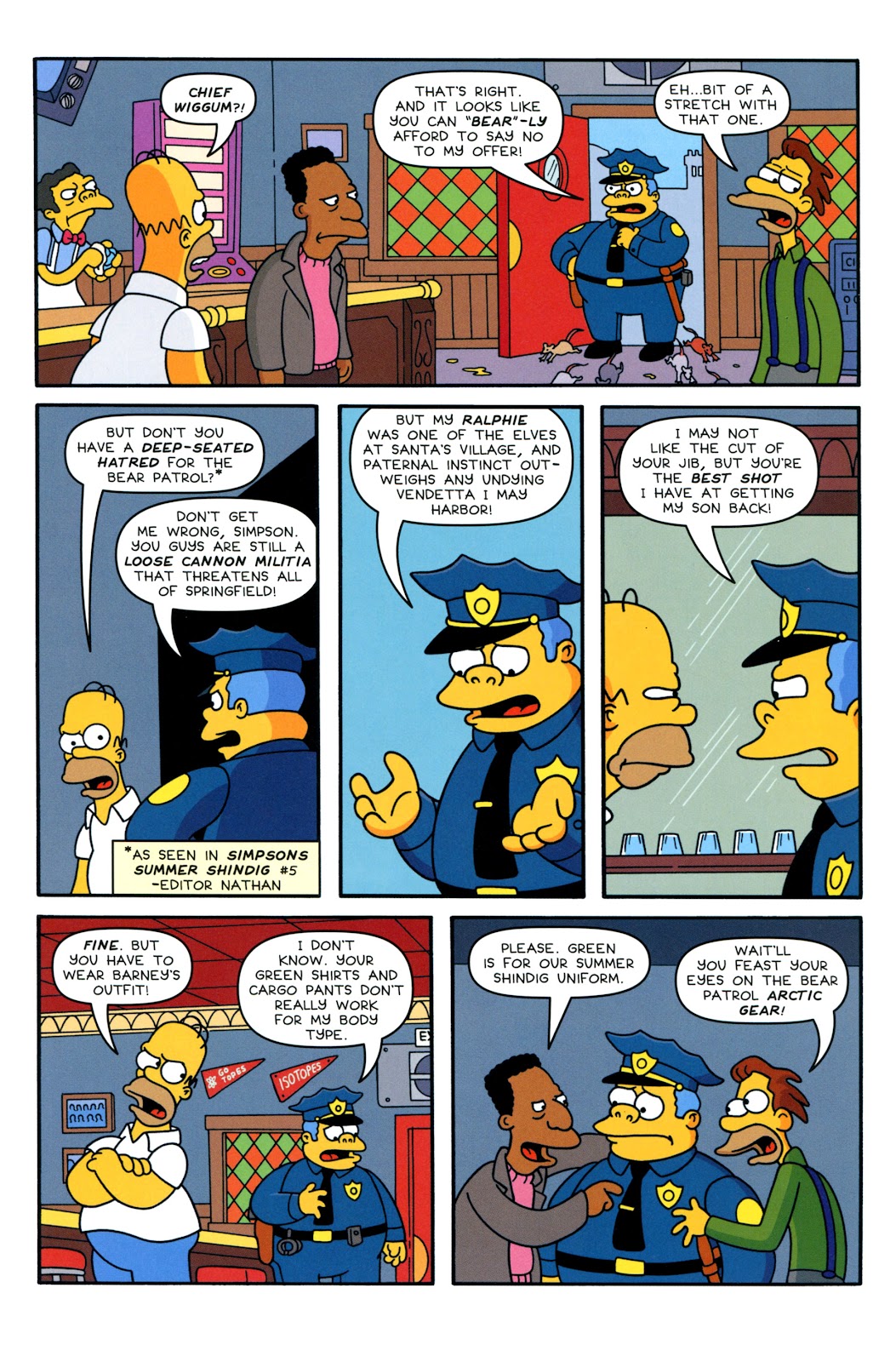 The Simpsons Winter Wingding issue 8 - Page 6