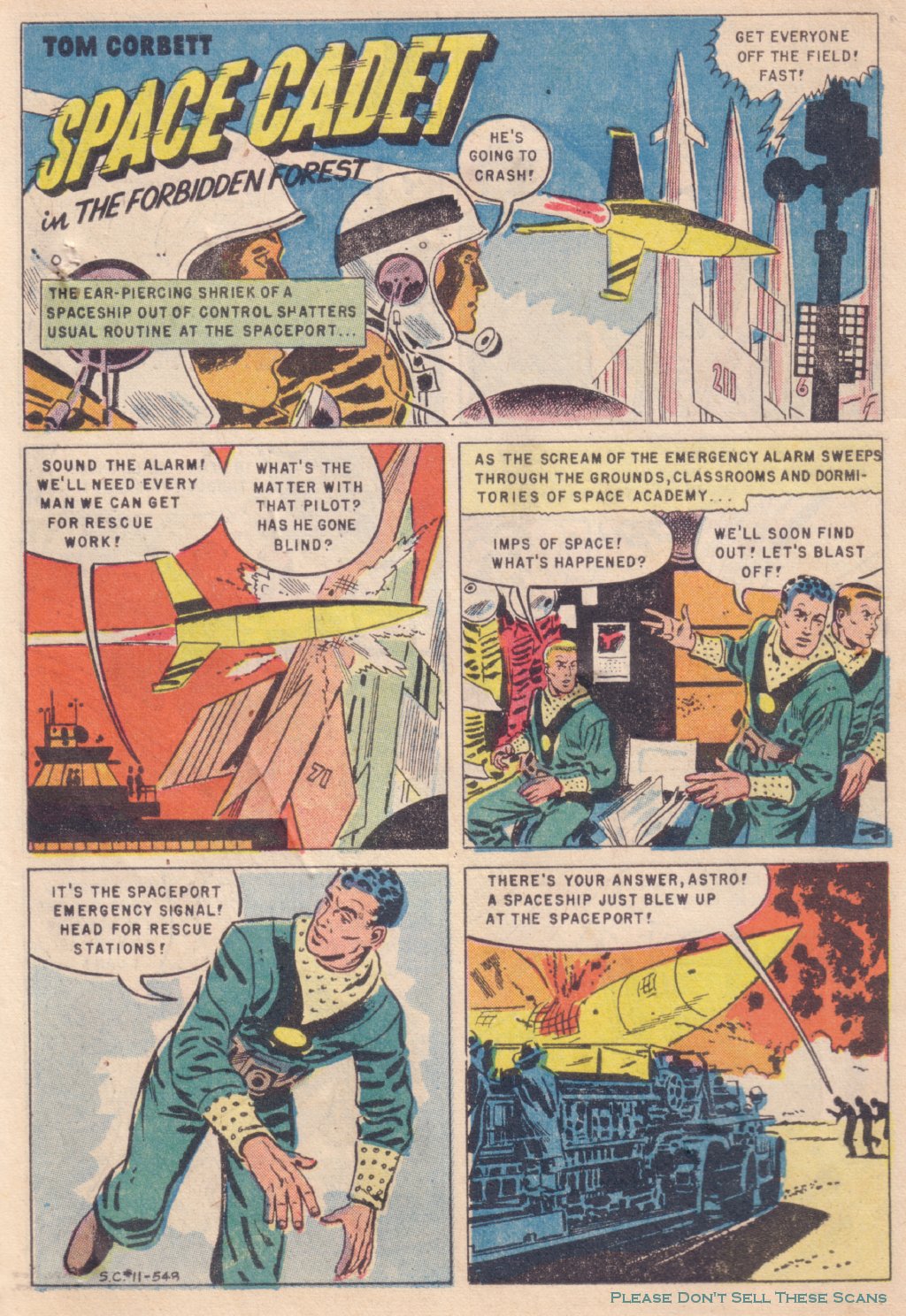 Read online Tom Corbett, Space Cadet comic -  Issue #11 - 3