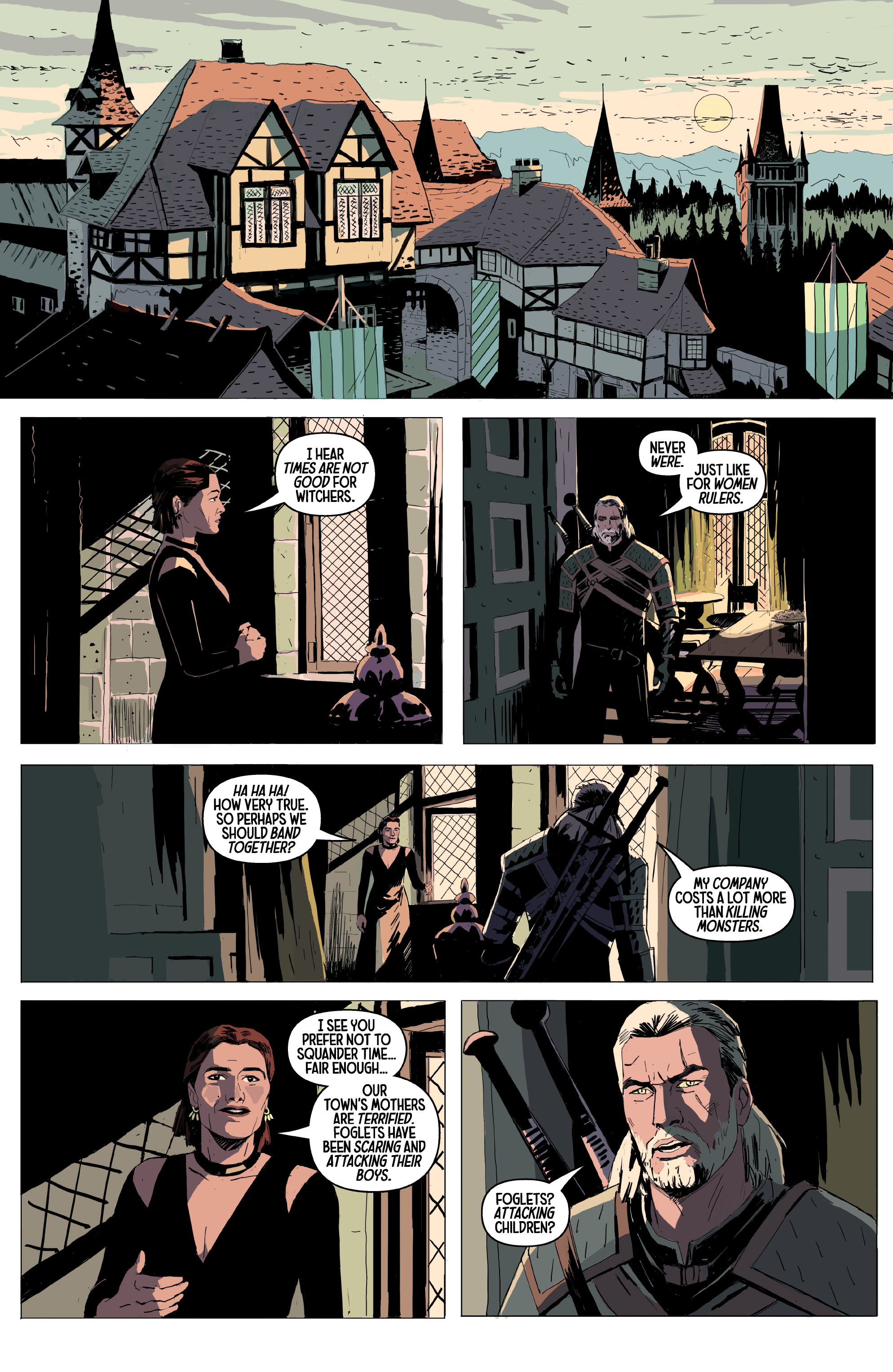 Read online The Witcher: Fading Memories comic -  Issue #1 - 17