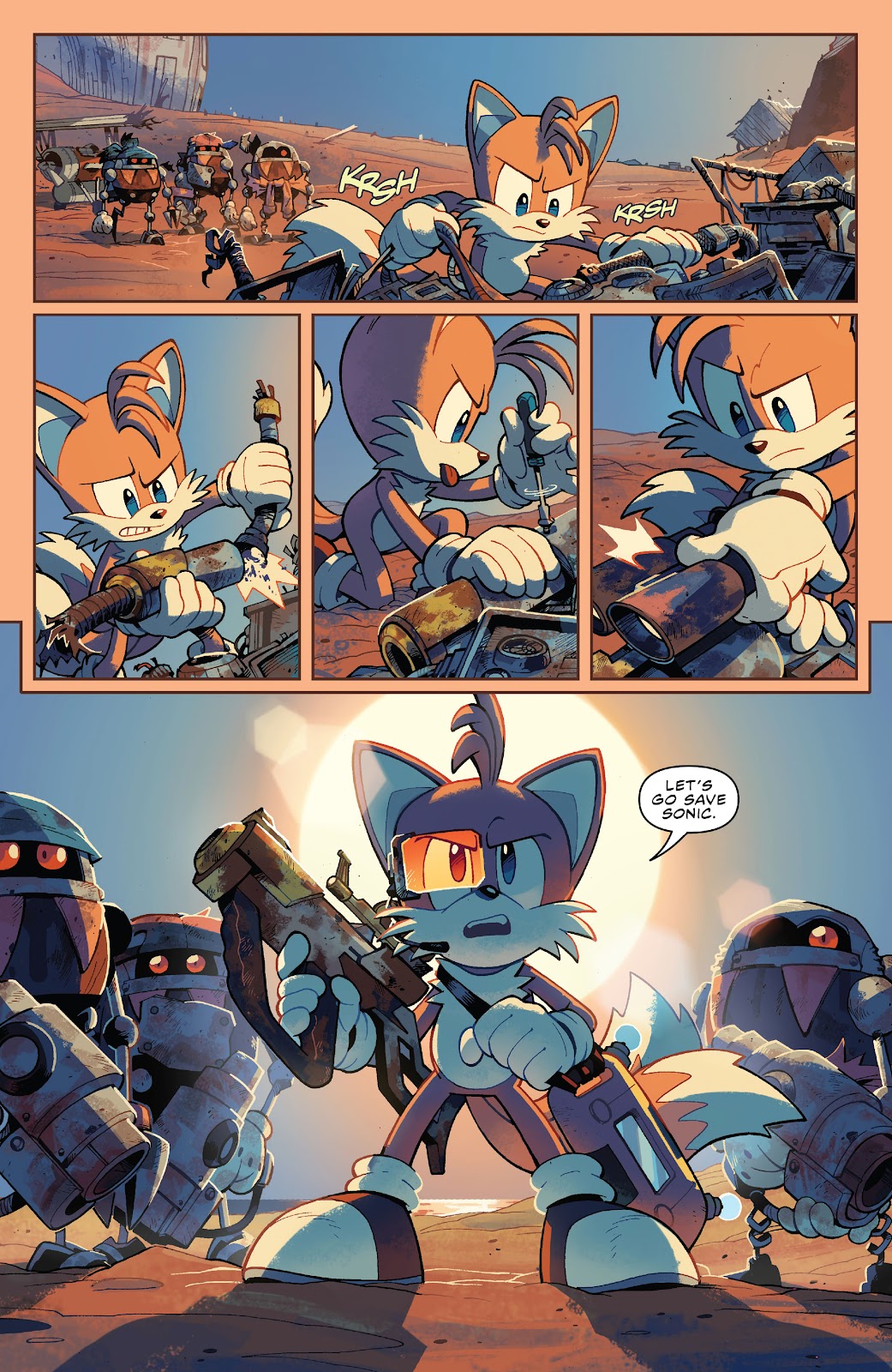 Sonic the Hedgehog: Scrapnik Island issue 3 - Page 10
