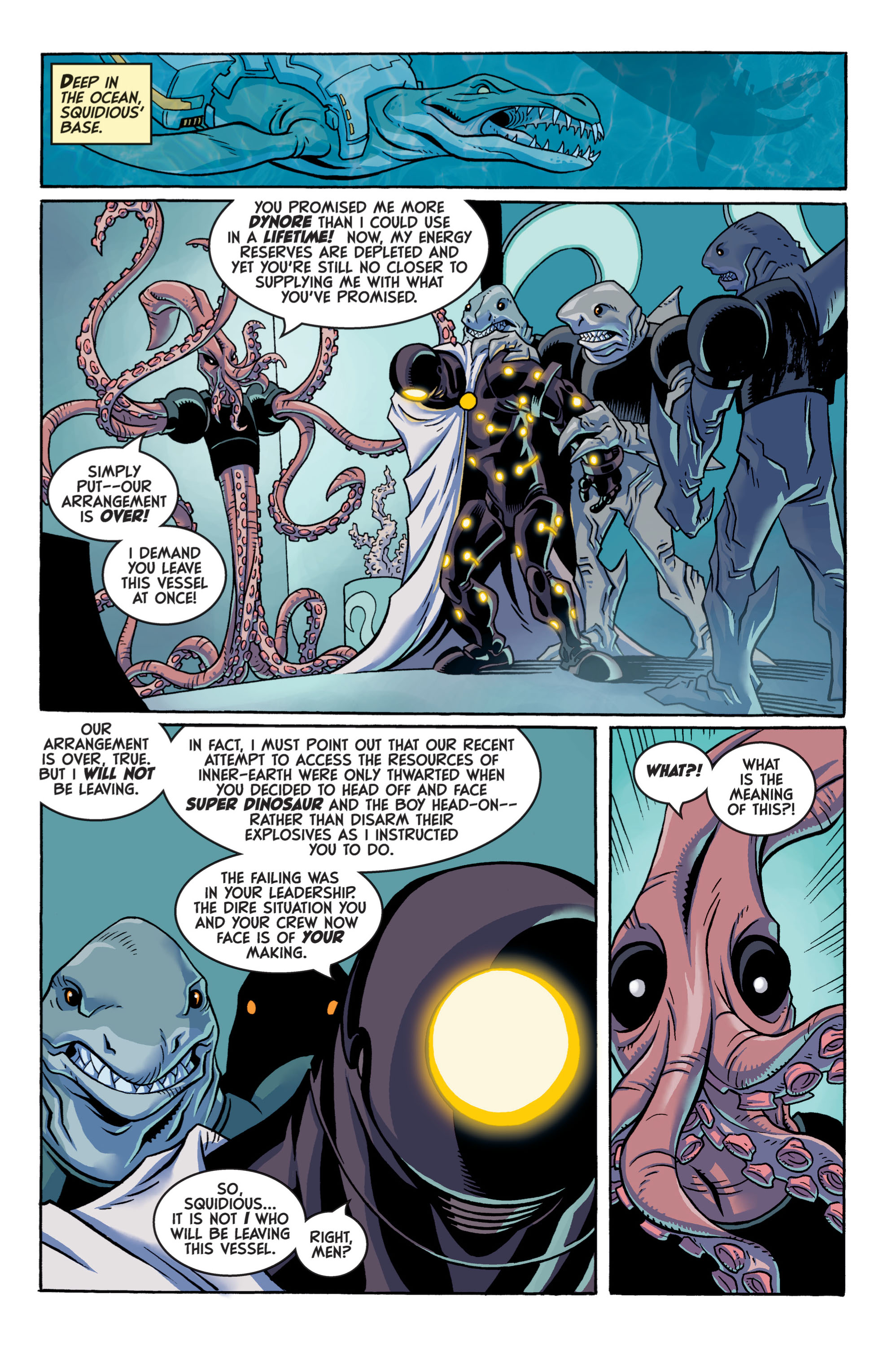 Read online Super Dinosaur (2011) comic -  Issue #6 - 21