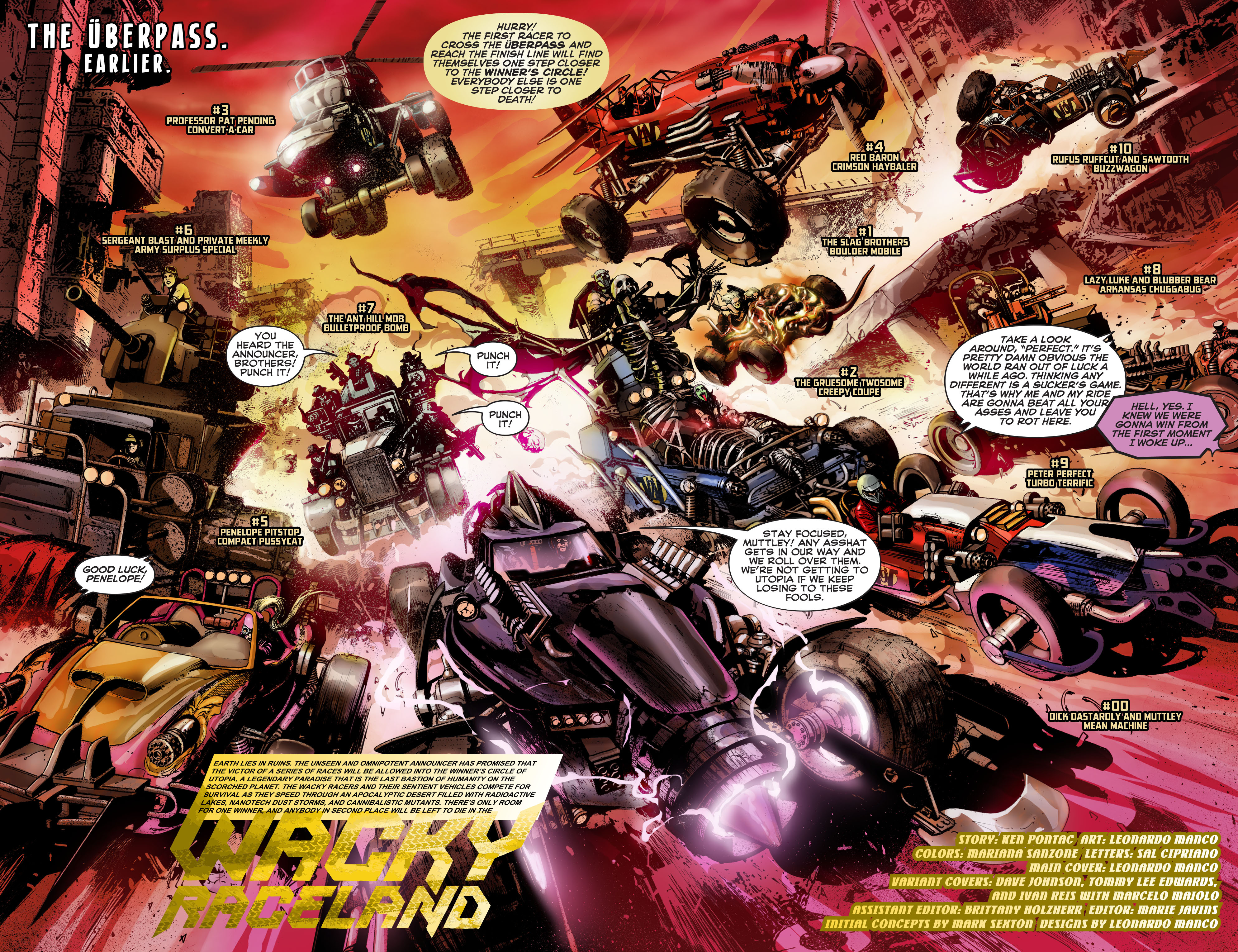 Read online Wacky Raceland comic -  Issue #1 - 12