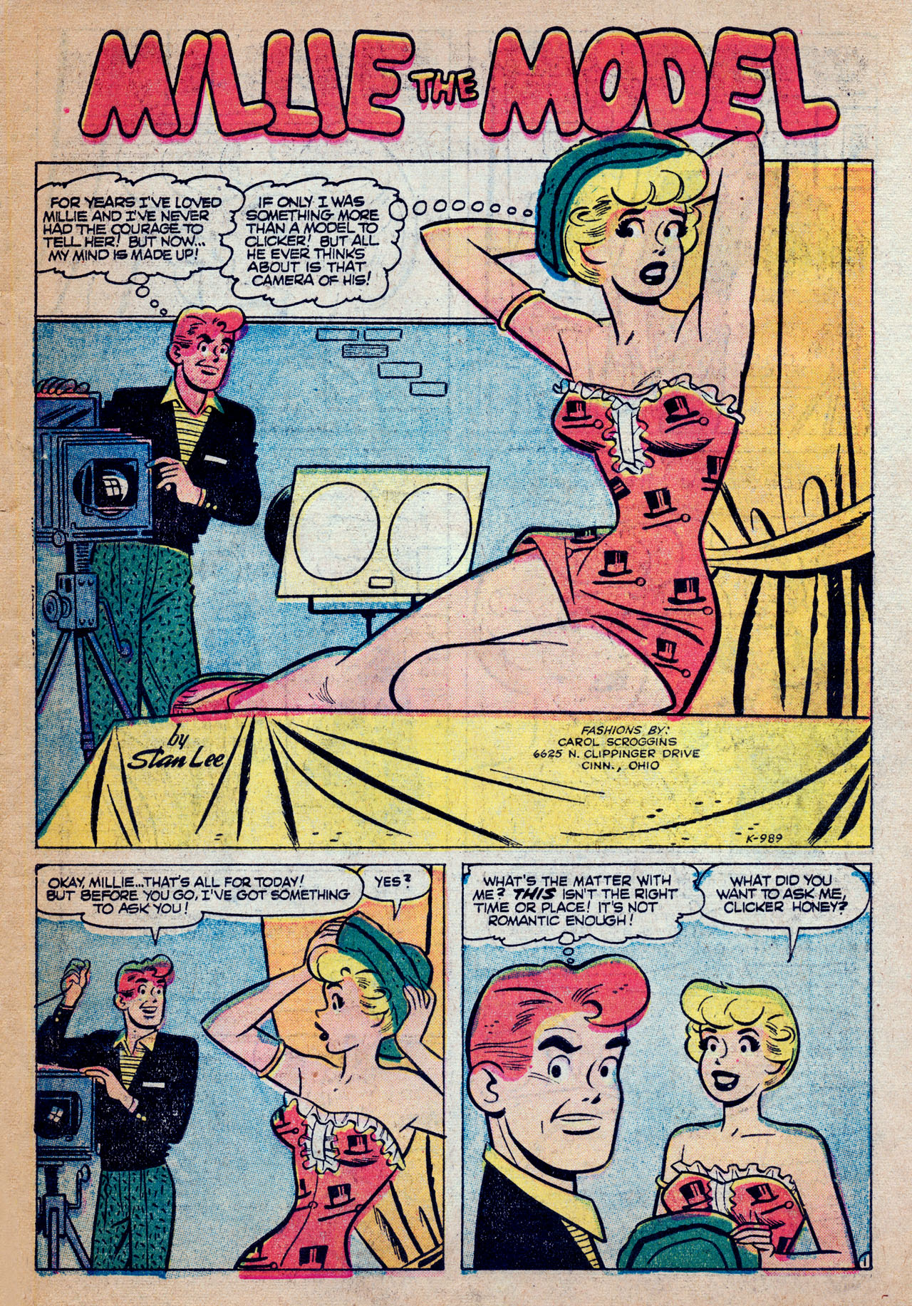 Read online Millie the Model comic -  Issue #73 - 3