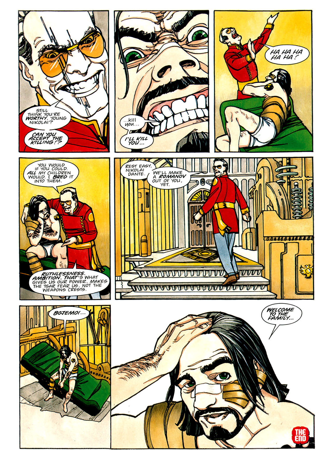 Read online Nikolai Dante comic -  Issue # TPB 1 - 92